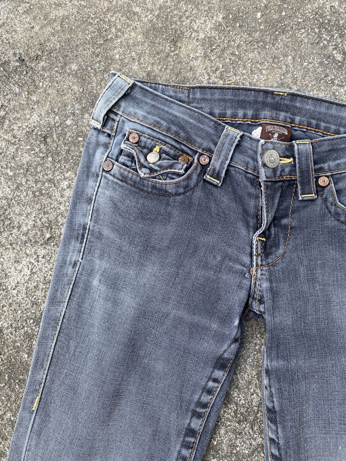Japanese Brand × Le Grande Bleu (L.G.B.) × True Religion True Religion Flare Distressed Denim Size 26" / US 2 / IT 38 - 10 Thumbnail