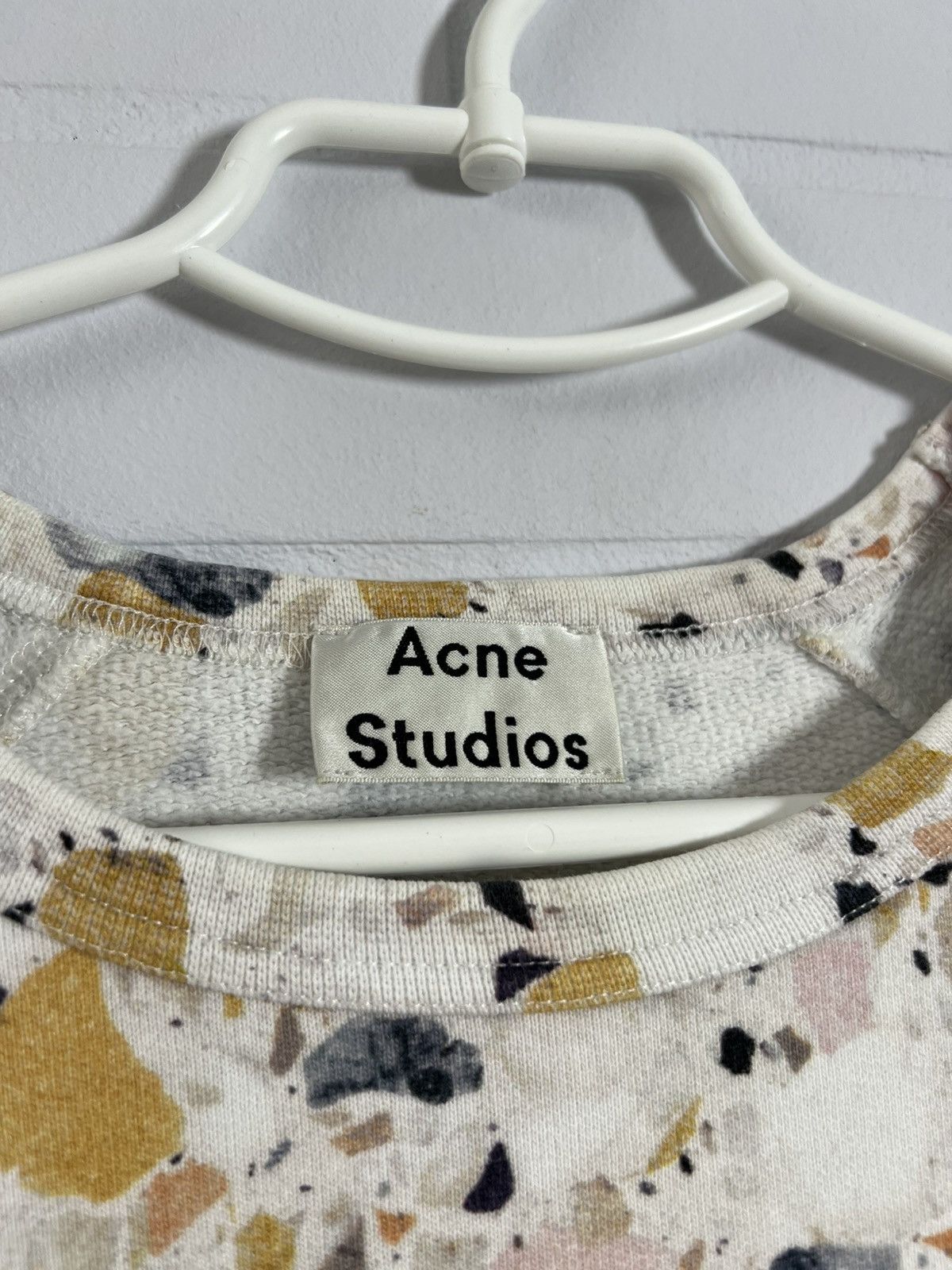Acne Studios Acne Studios Men's College Print Sweatshirt Cotton Size S Size US S / EU 44-46 / 1 - 4 Thumbnail