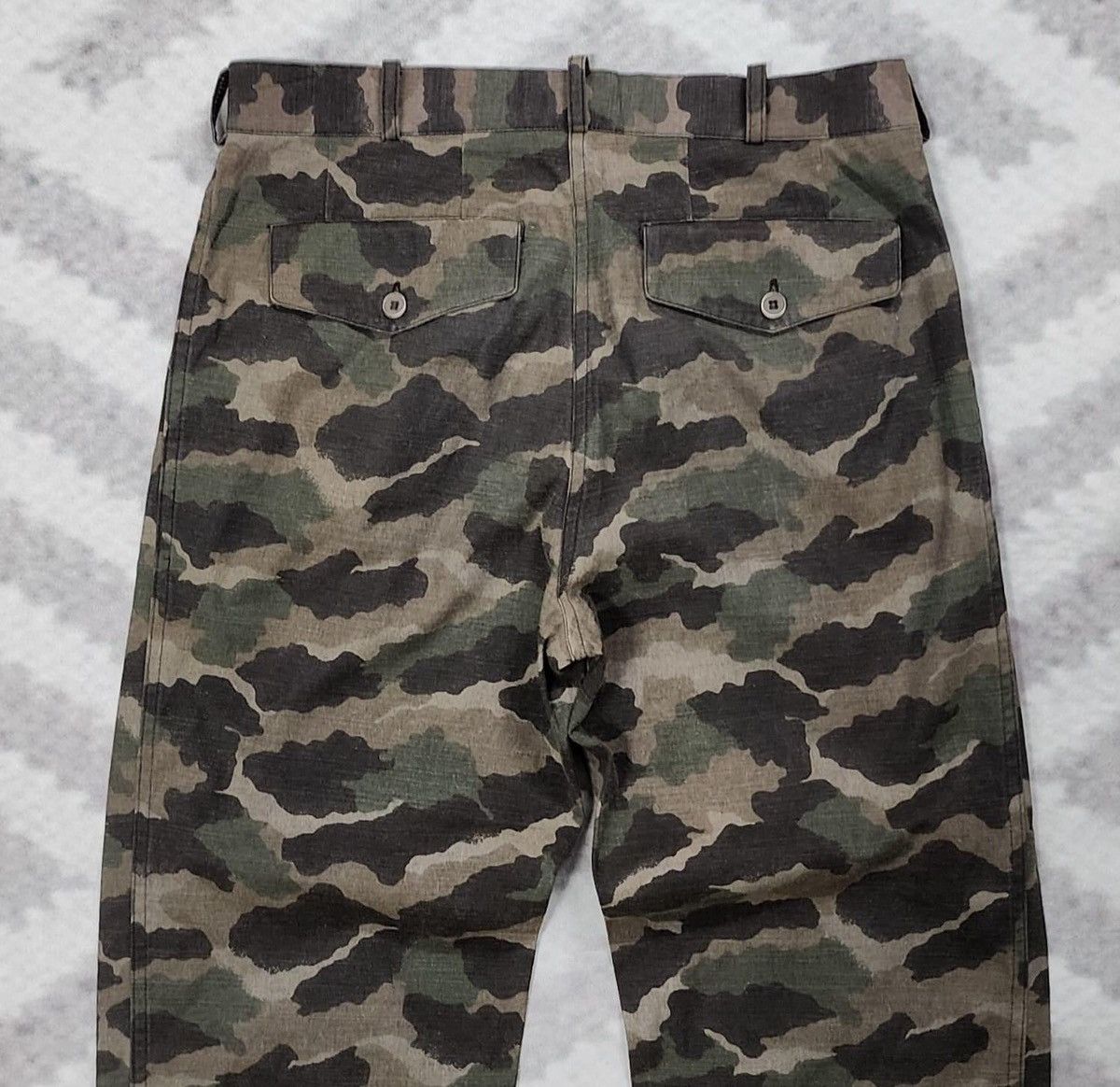 A.P.C. RARE A.P.C. Archival Camo Flight Pants - Riri Zippers Size US 32 / EU 48 - 3 Thumbnail