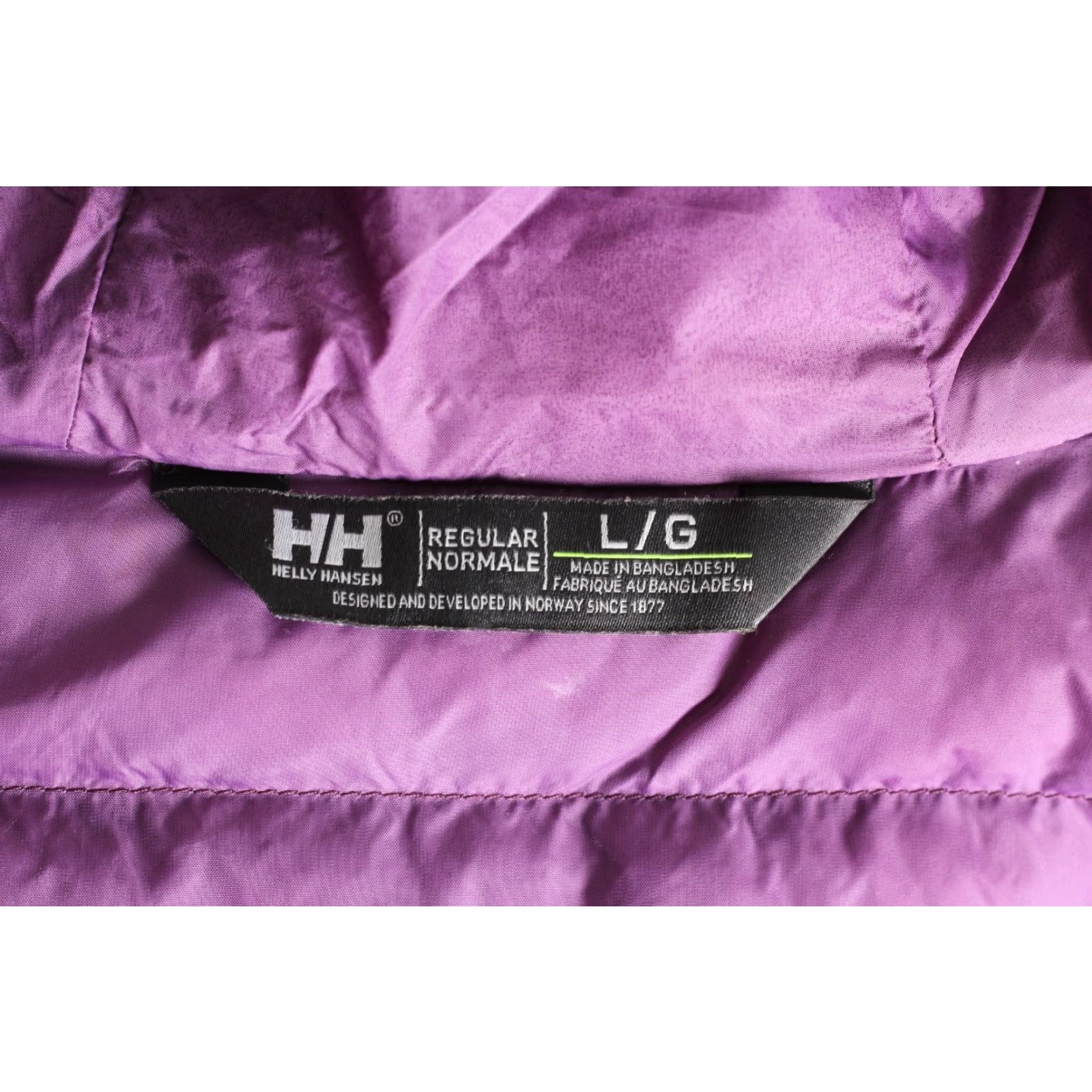 Helly Hansen VINTAGE HELLY HANSEN Sirdal Hooded Padded Jacket Women L Purple MJ6007 Size L / US 10 / IT 46 - 5 Thumbnail