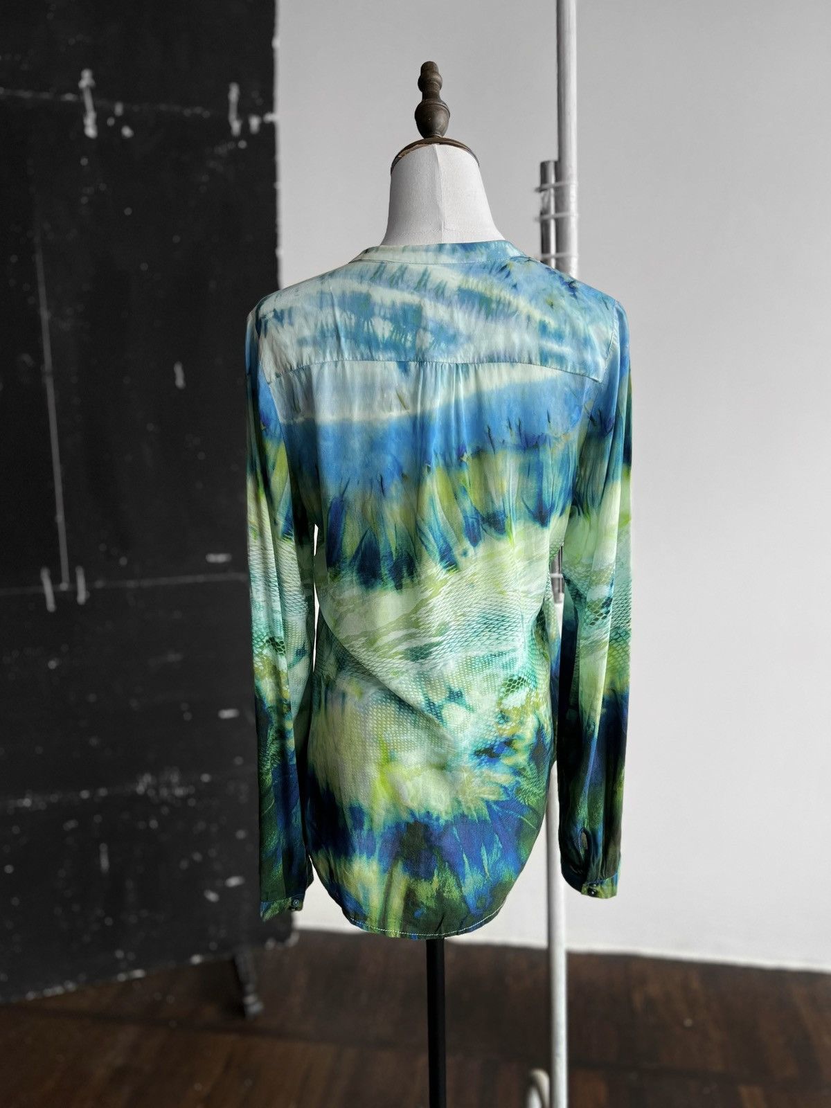 Designer Emily Van den Bergh Womens Multicolor Blouse Shirt RRP €80 Size M / US 6-8 / IT 42-44 - 6 Thumbnail
