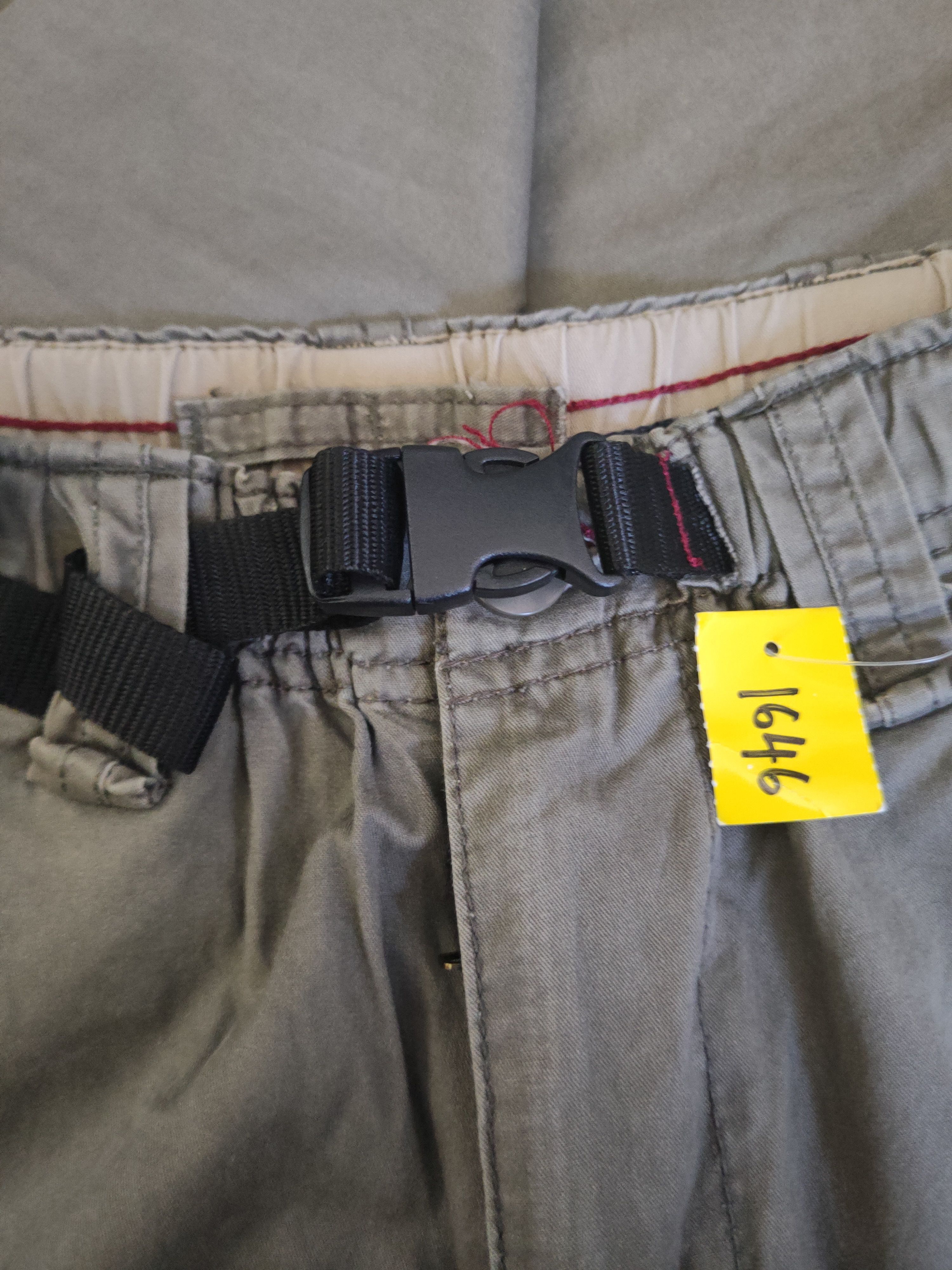 Japanese Brand DL Japanese Brand Olive Multipocket Cargo Pants #1646 Size US 29 - 13 Thumbnail
