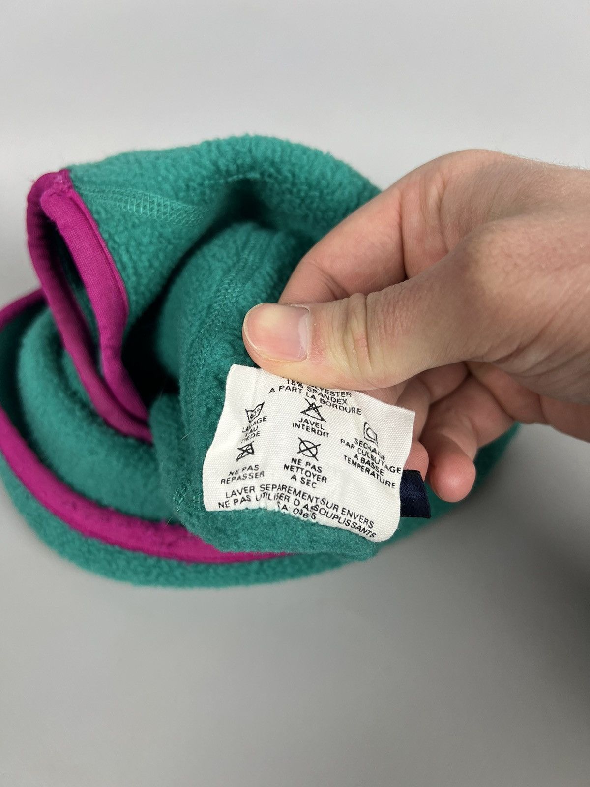 Patagonia Vintage 90s Patagonia Synchilla Fleece Balaclava/Mask Size ONE SIZE - 8 Thumbnail