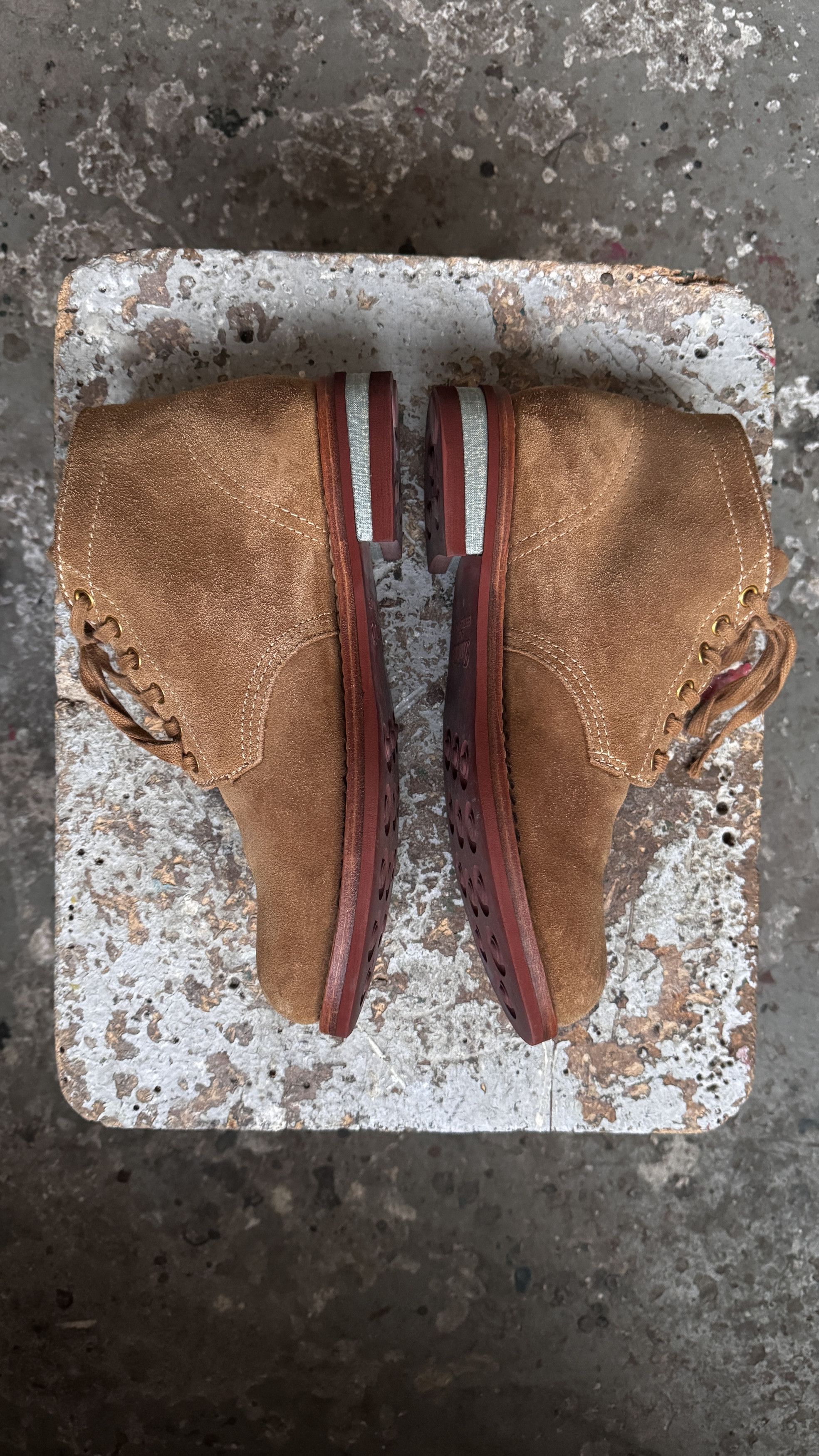 Visvim aa . US9 . BRIGADIER BOOTS MID-FOLK . CAMEL Size US 9 / EU 42 - 4 Thumbnail