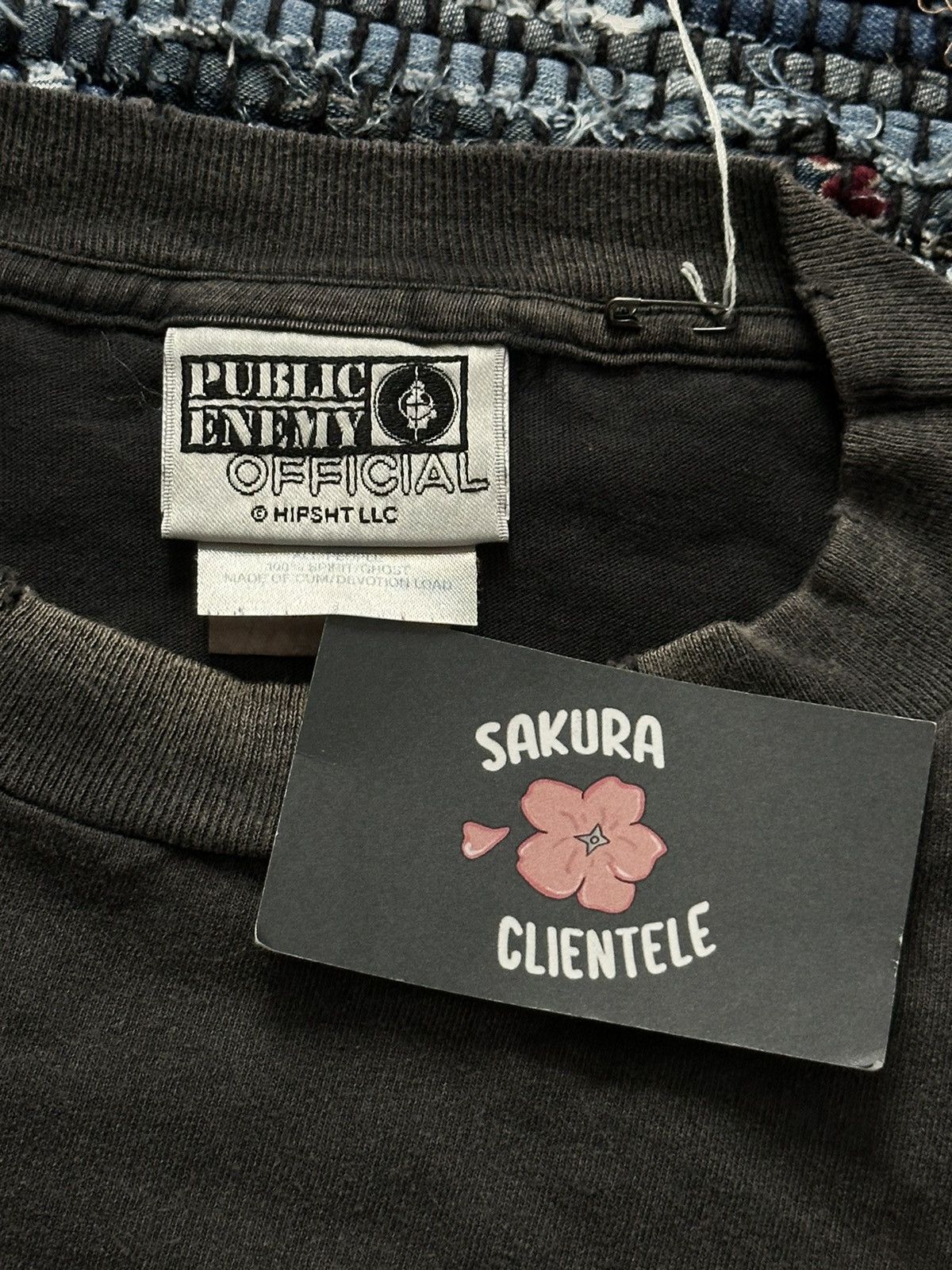 Band Tees × Japanese Brand × Saint Michael Saint Mxxxxxx Michael Public Enemy Saint Enemy S/S Tee Shirt Size US M / EU 48-50 / 2 - 3 Thumbnail