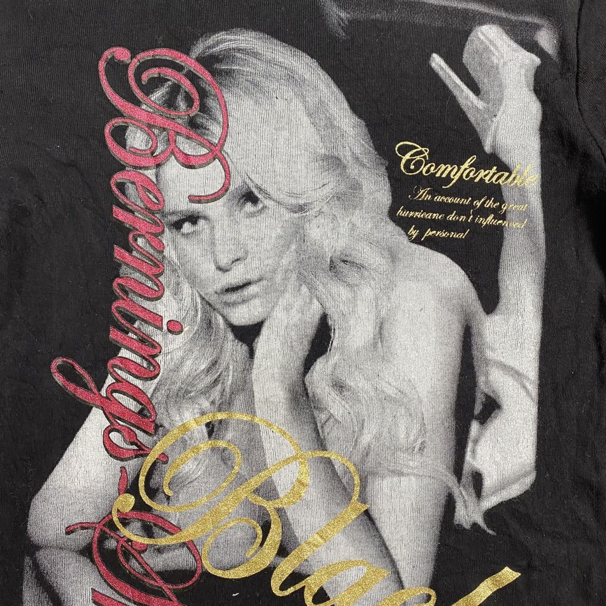 Hysteric Glamour 2000s Berningsho - Printed Face T-Shirt Size US M / EU 48-50 / 2 - 5 Thumbnail