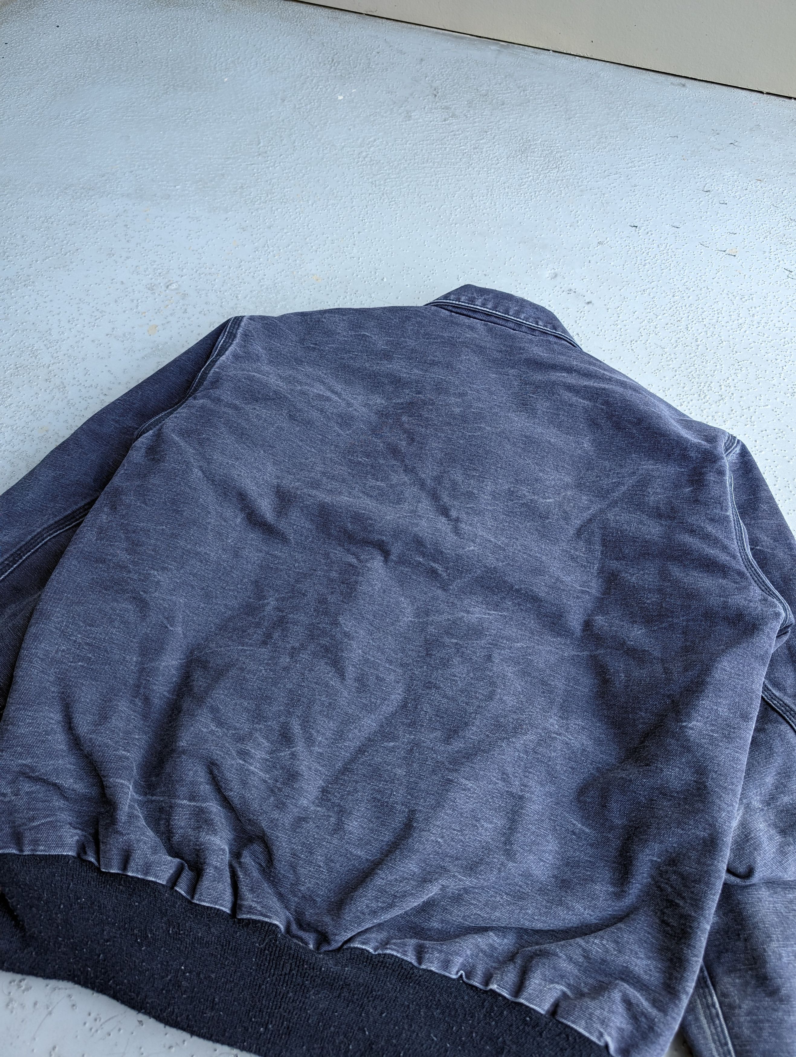 Carhartt × Vintage Vintage Carhartt FR Chore Faded Navy Work Jacket Size US M / EU 48-50 / 2 - 5 Thumbnail
