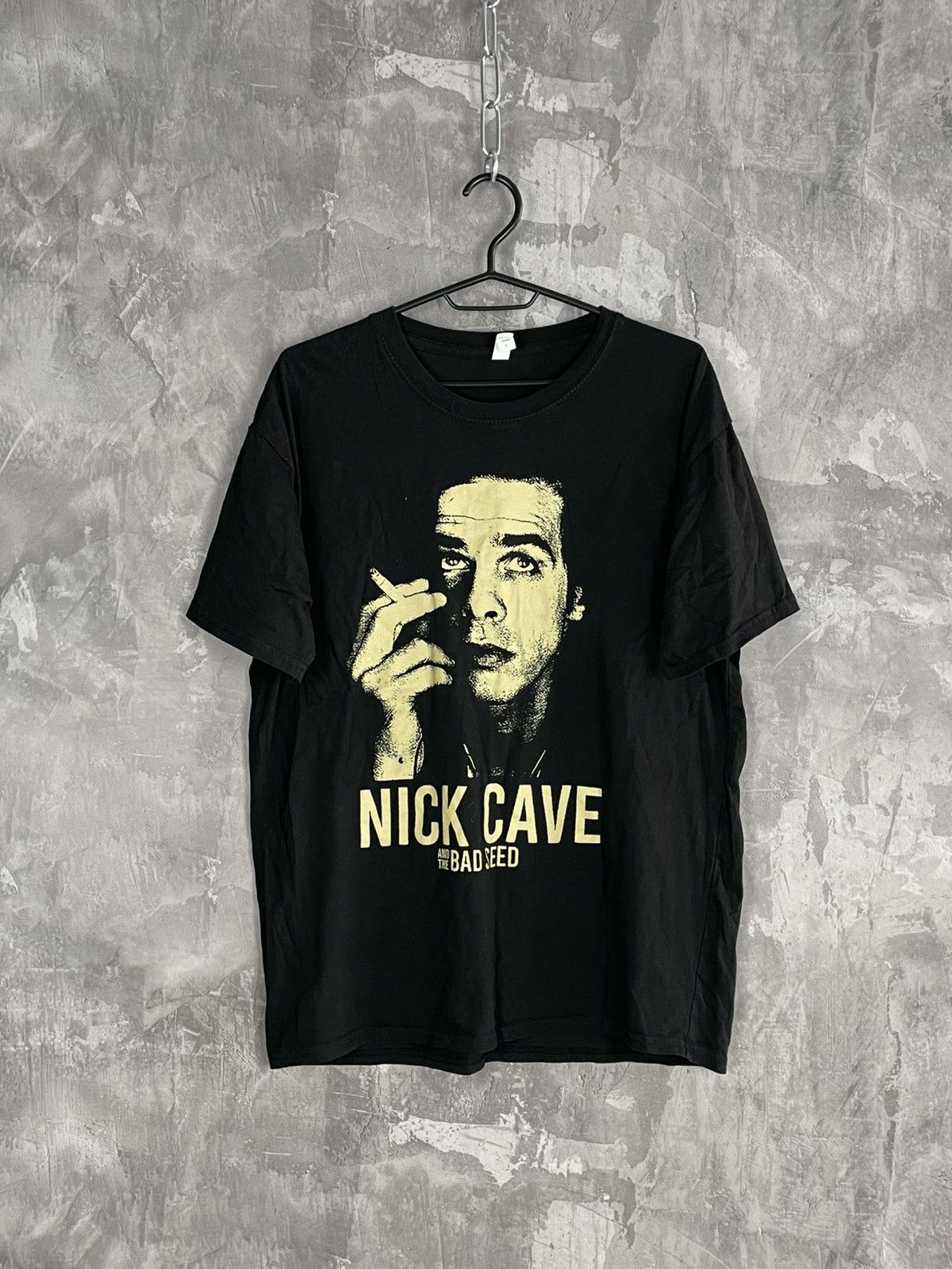 Designer × Vintage Nick Cave Vintage Grunge Vibe Band t shirt Size US L / EU 52-54 / 3 - 1 Thumbnail