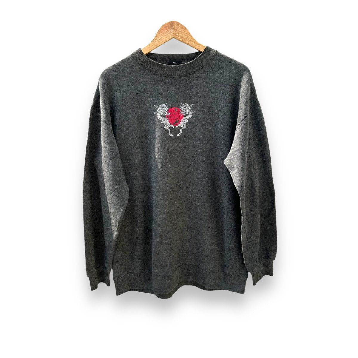 Band Tees × Bullet Noise × Japanese Brand Two dragon sweatshirt vintage Size US L / EU 52-54 / 3 - 1 Thumbnail
