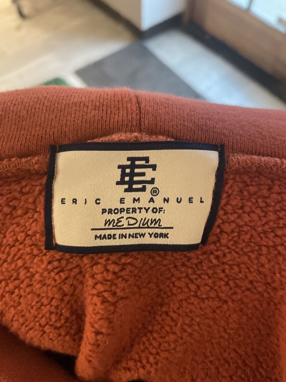 Eric Emanuel Eric Emanuel Rust Hoodie M Size US M / EU 48-50 / 2 - 3 Thumbnail