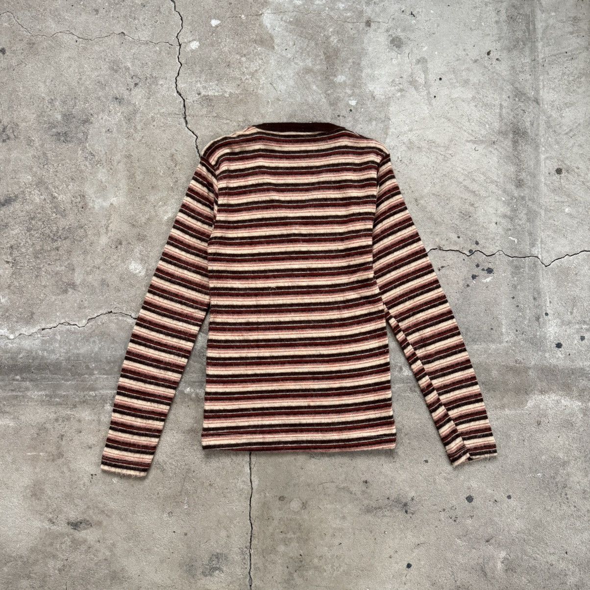 Haider Ackermann Vintage Haider Ackermann V neck Jampers Size S / US 4 / IT 40 - 2 Thumbnail