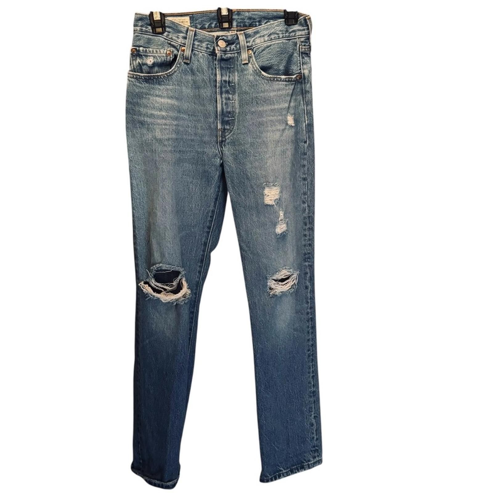 Levi's Levi's. Women’s Blue Denim 501 Jeans. Size 26. Size 26" / US 2 / IT 38 - 1 Thumbnail