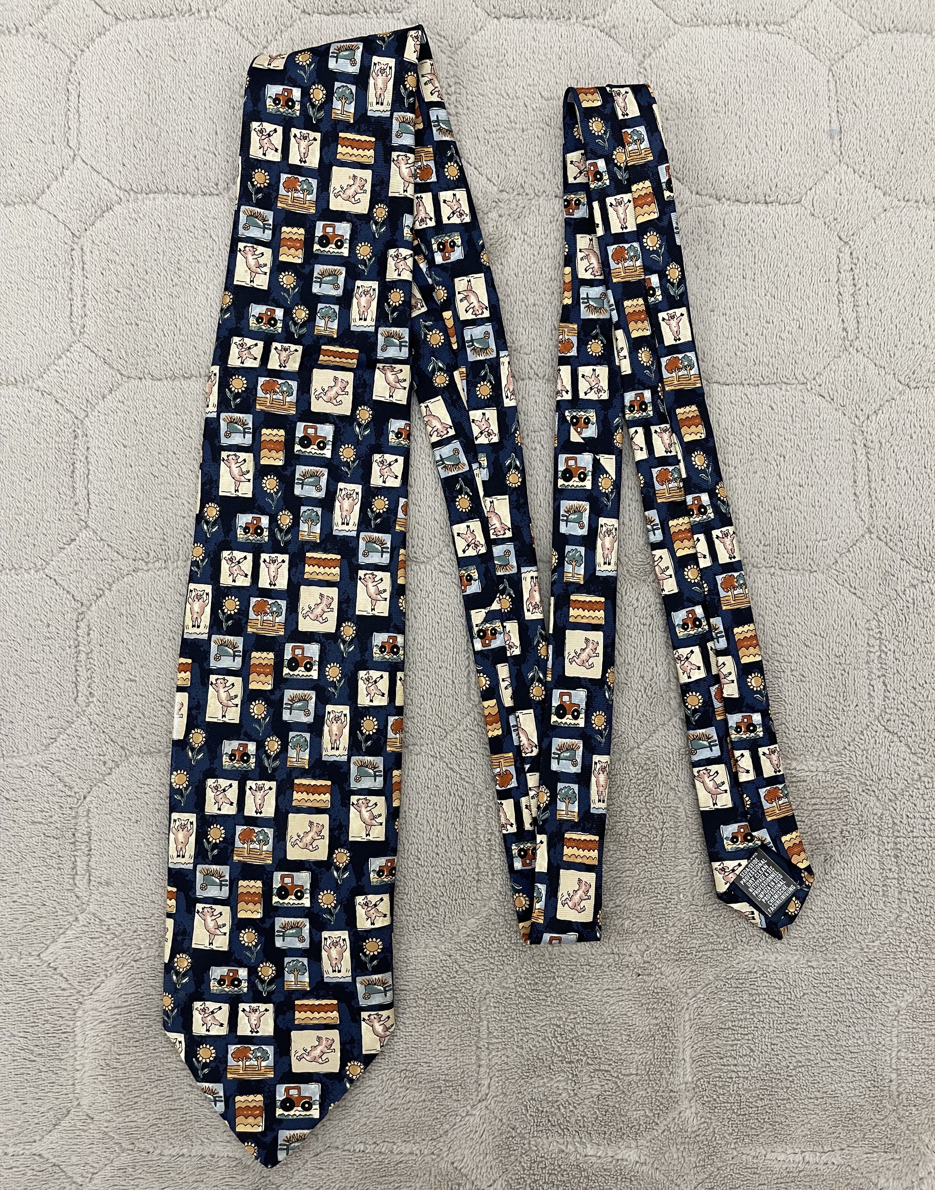 Marks & Spencer × Vintage Marks And Spencer Vintage Tie Size ONE SIZE - 1 Thumbnail