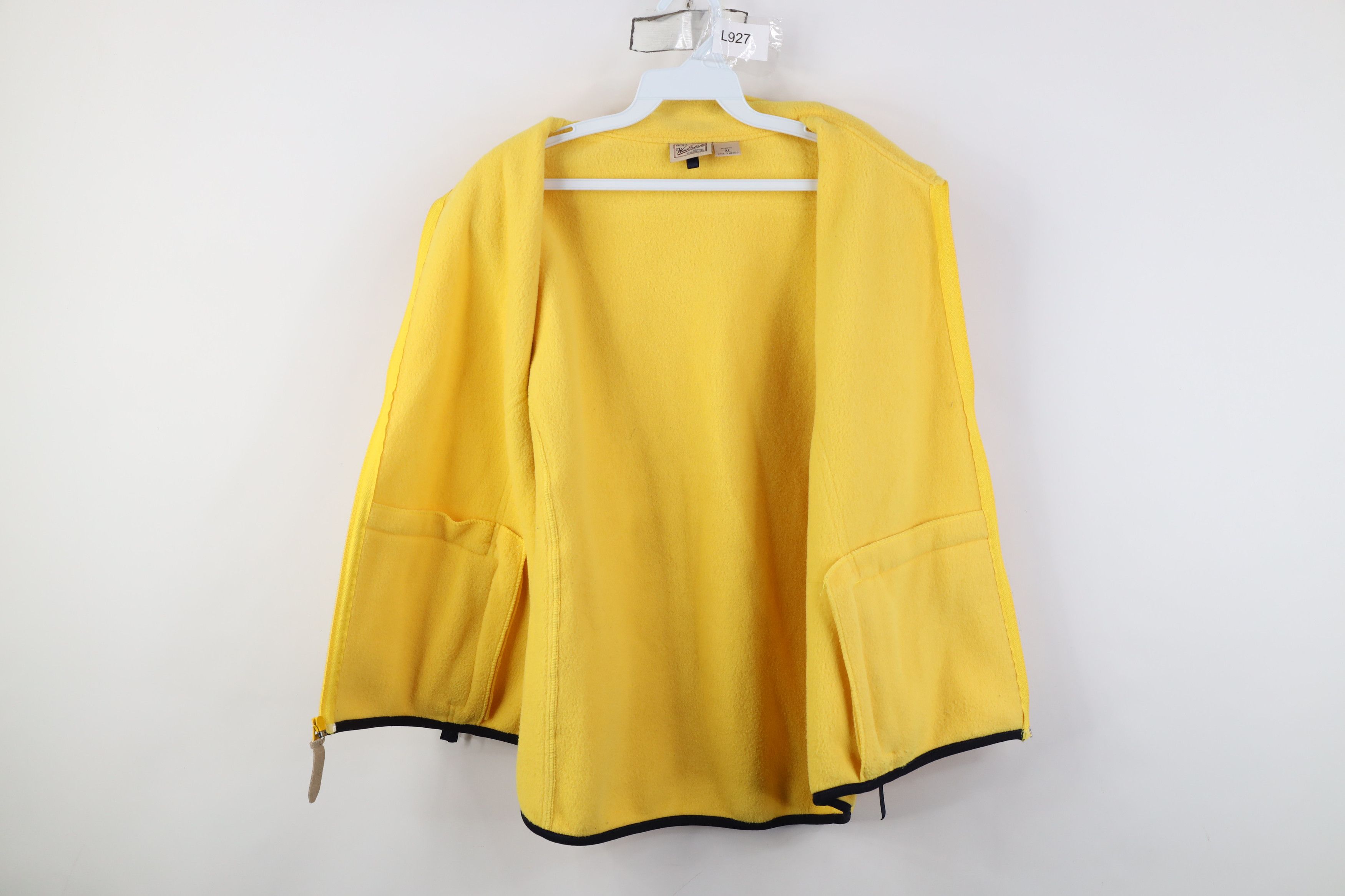 Woolrich Woolen Mills Vintage 90s Woolrich Polartec Fleece Full Zip Vest Jacket Size XL / US 12-14 / IT 48-50 - 9 Thumbnail