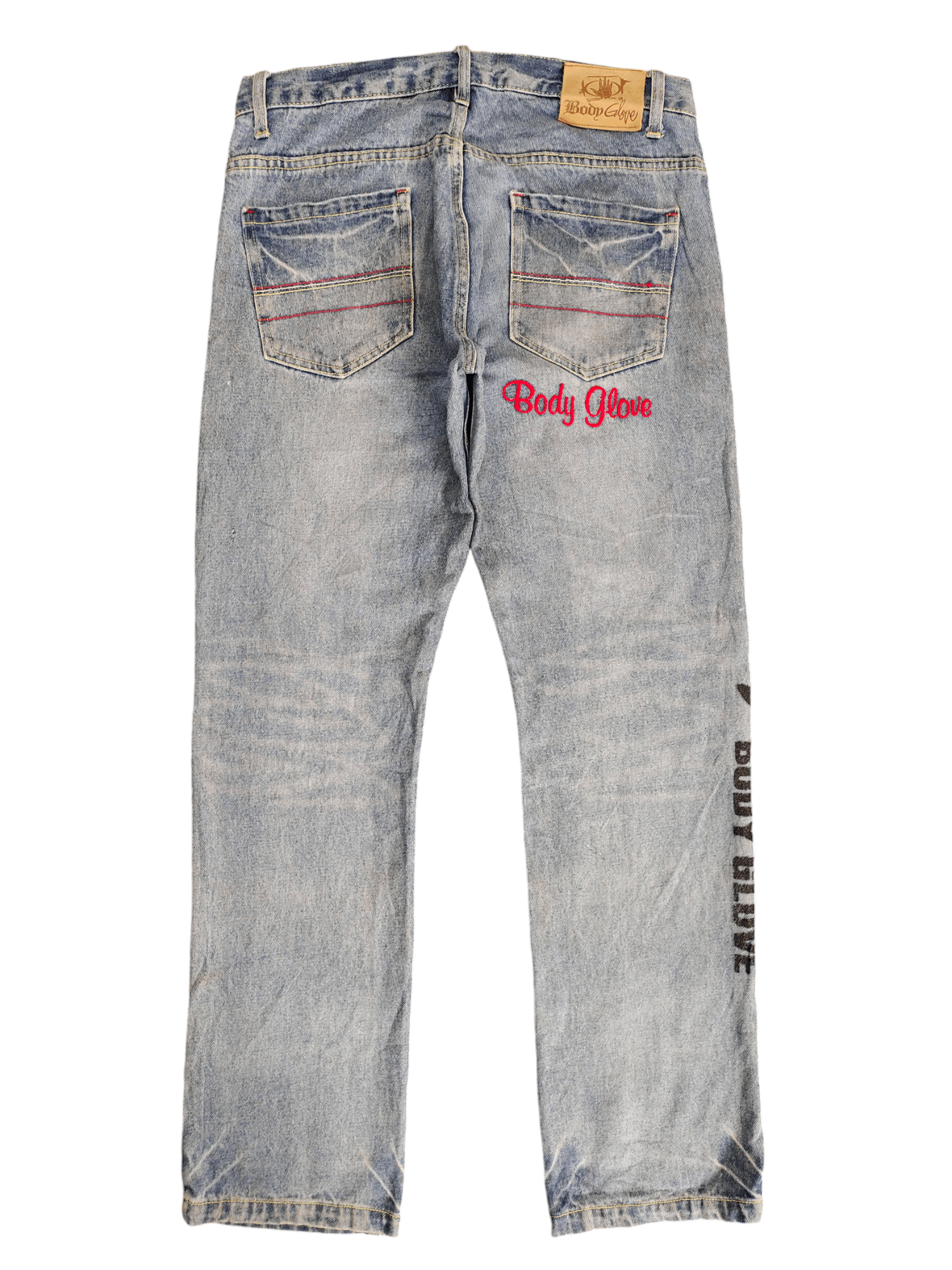 Body Glove Vintage Y2k Body Glove Spell Out Patches Embroidered Jeans Size US 34 / EU 50 - 11 Thumbnail