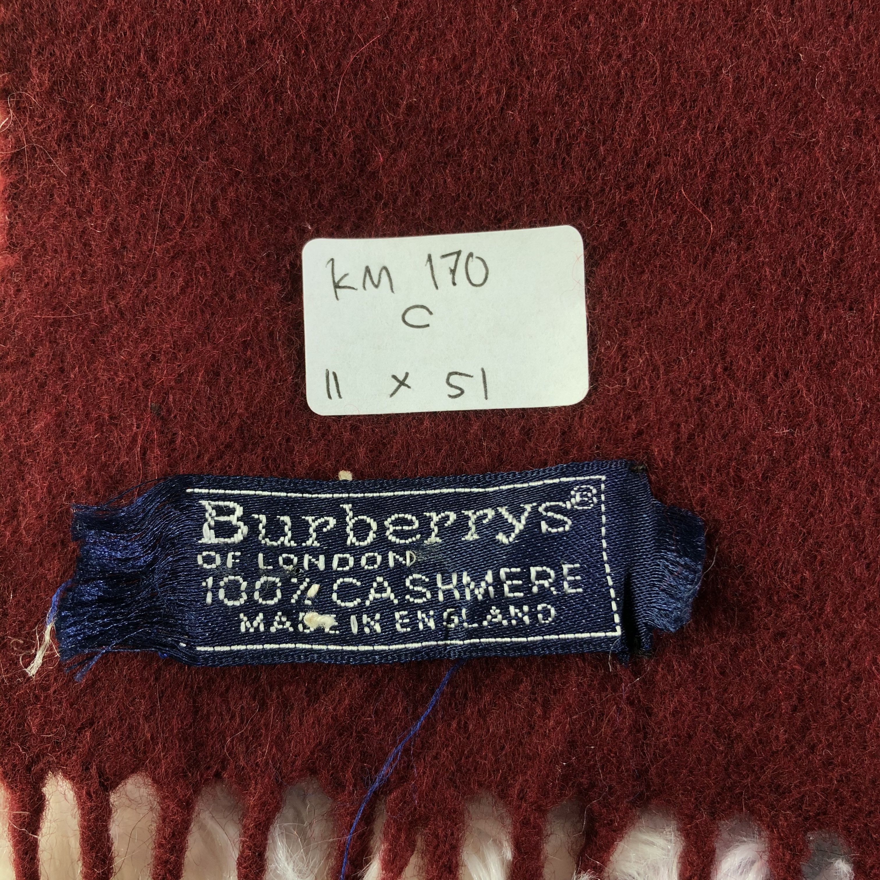 Burberry × Vintage Burberry Scarf / Muffler / Neckwear - KM170 Size ONE SIZE - 6 Thumbnail