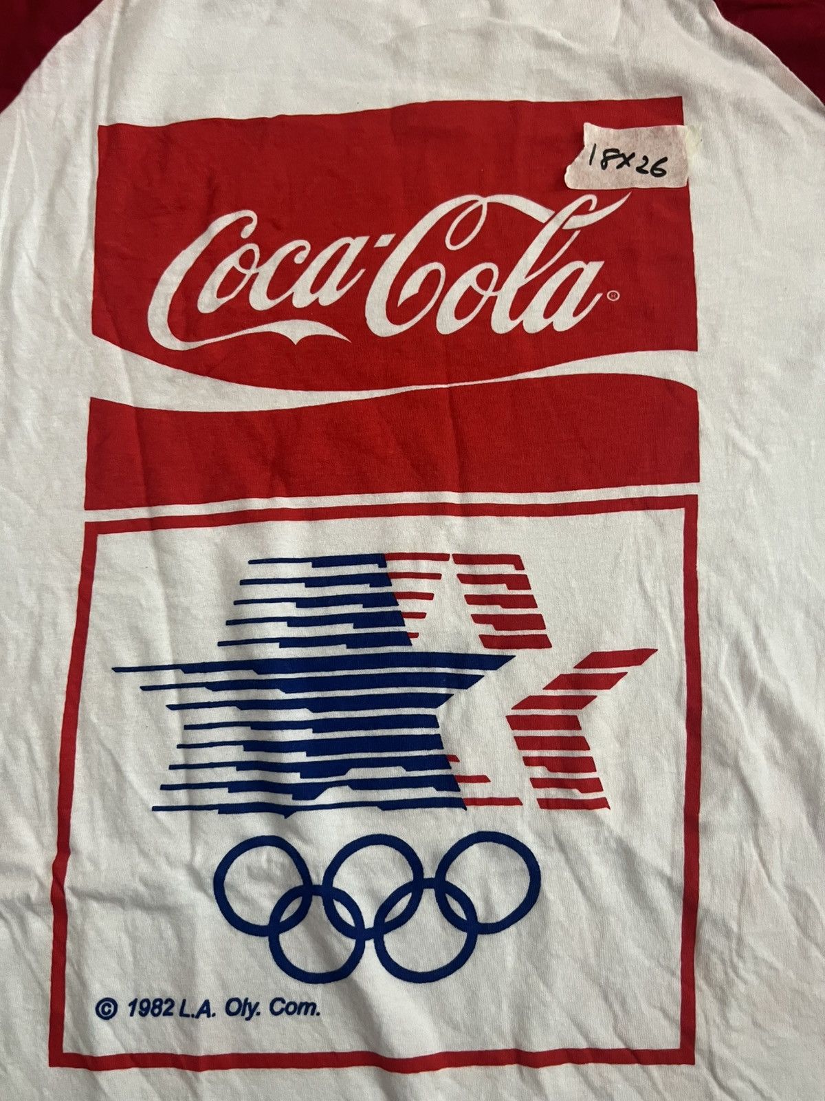 Coca Cola Coca Cola Olympics 1982 Tshirt Size US M / EU 48-50 / 2 - 3 Thumbnail