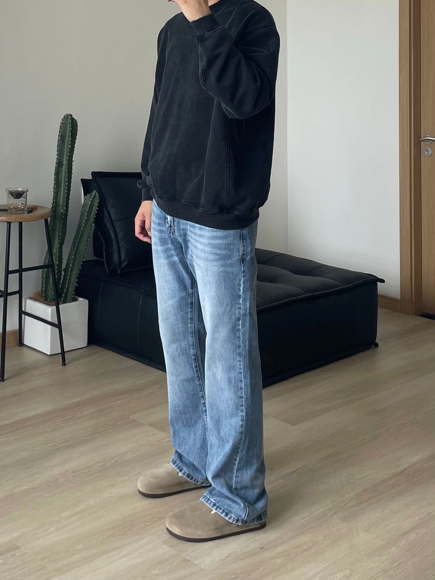 Jean × Vintage washed faded y2k yuppie bootcut flared jeans Size US 30 / EU 46 - 3 Thumbnail