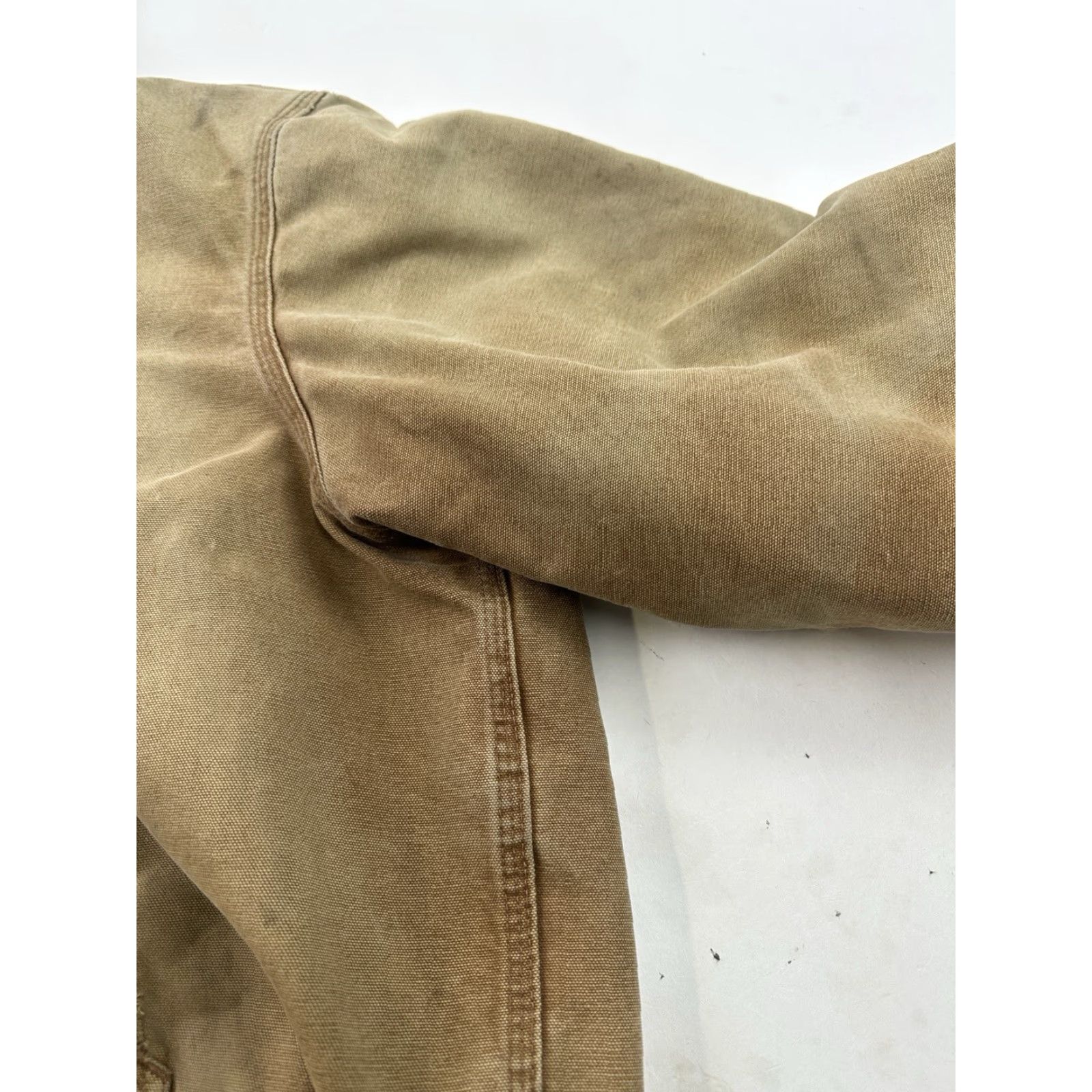 Carhartt VINTAGE Carhartt Jacket Mens 2XL Brown J130 Hooded Zip Work Cheap? Size US XXL / EU 58 / 5 - 7 Thumbnail
