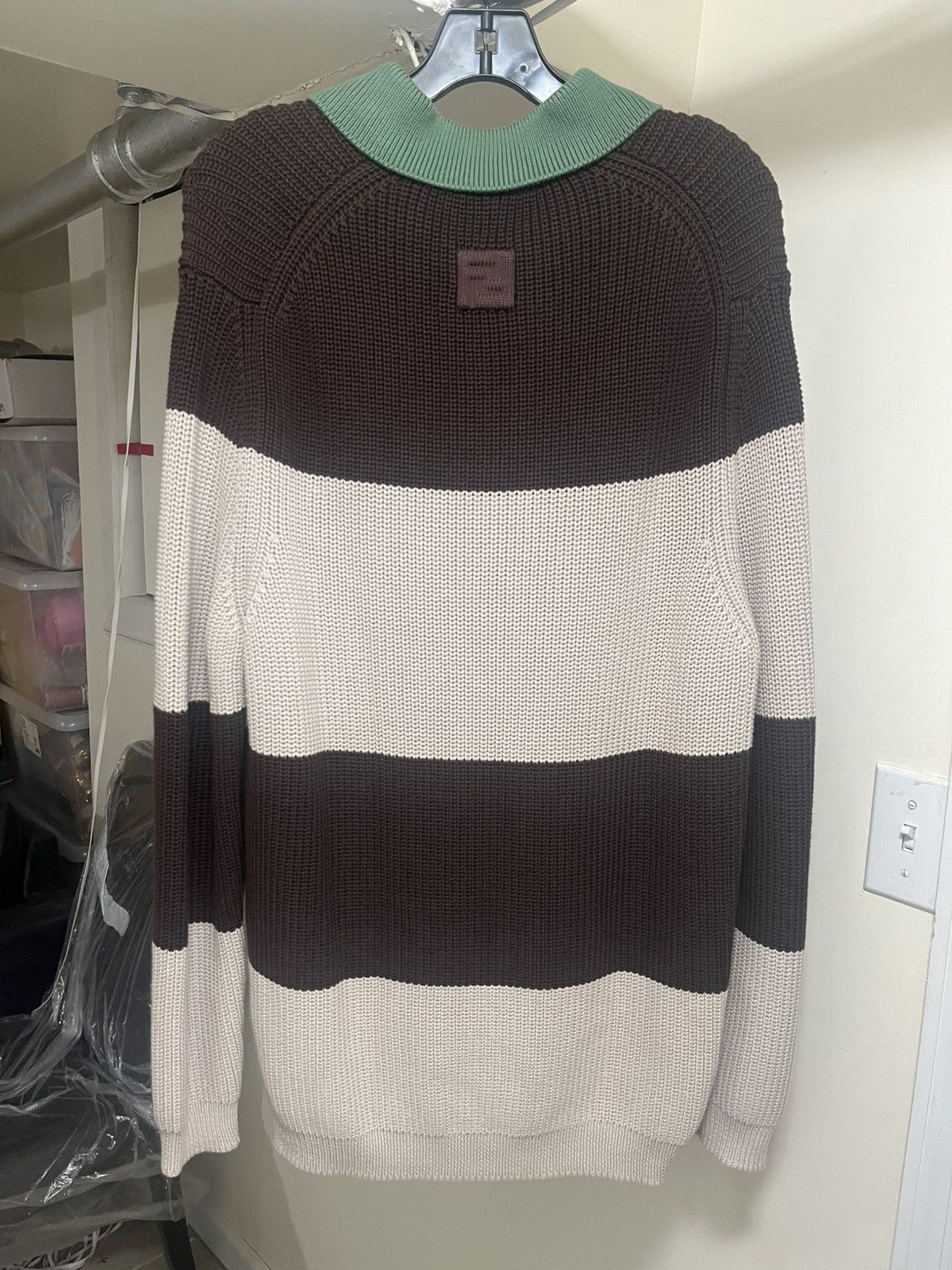 Fendi Fendi Polo/Cardigan Knit Sz 50 Size US M / EU 48-50 / 2 - 5 Thumbnail