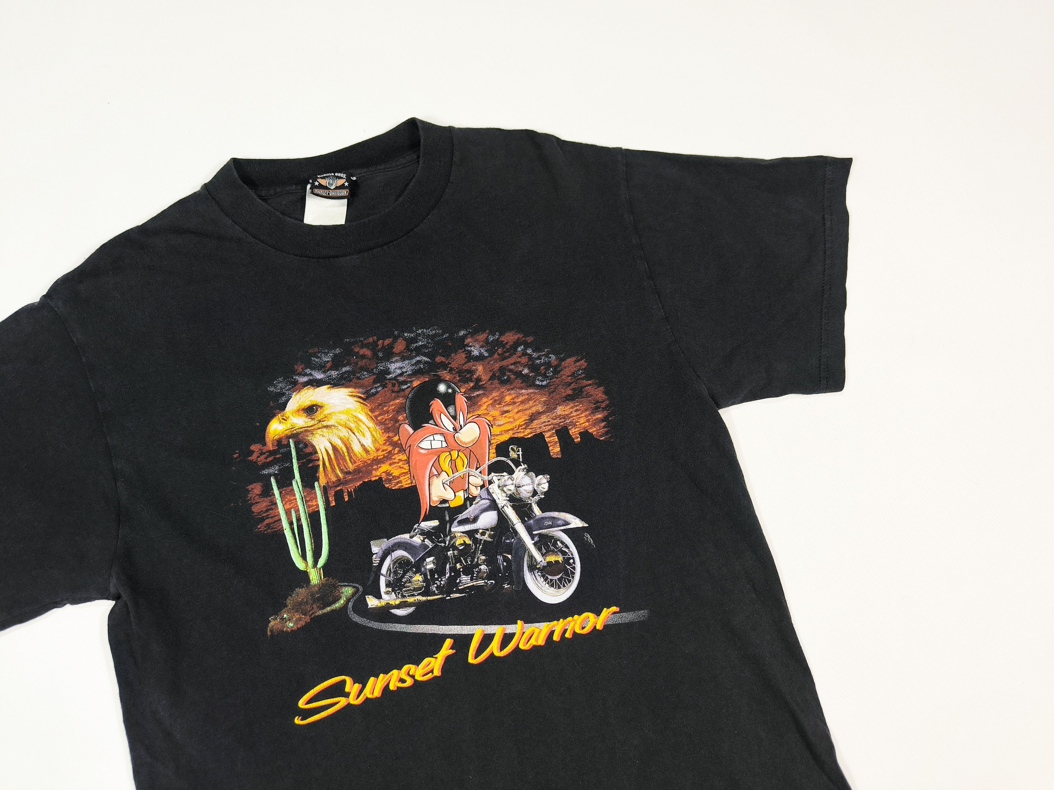 Harley Davidson Harley Davidson Warner Bros. TAZ 2000 T-Shirt Size M Size US M / EU 48-50 / 2 - 2 Thumbnail