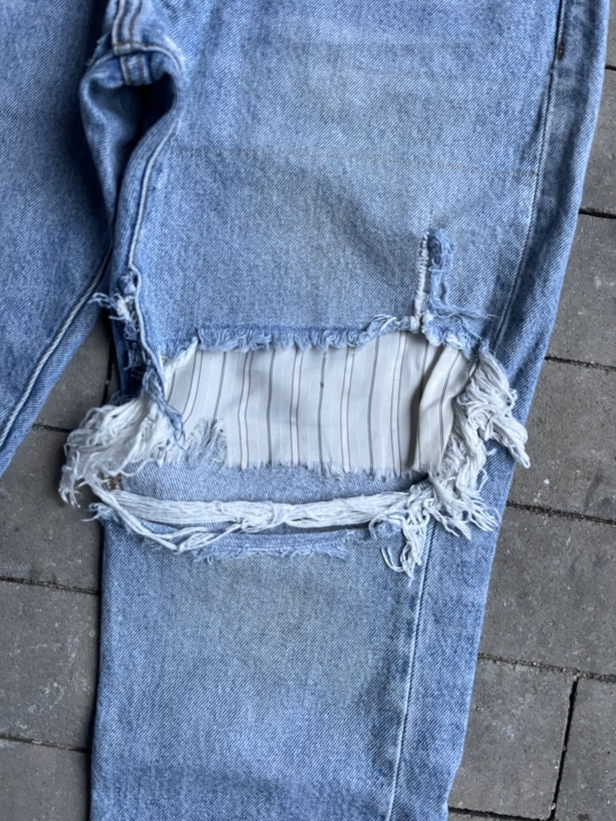 424 ❗️RARE❗️424 Fairfax Bandana Denim Jeans Size US 34 / EU 50 - 3 Thumbnail