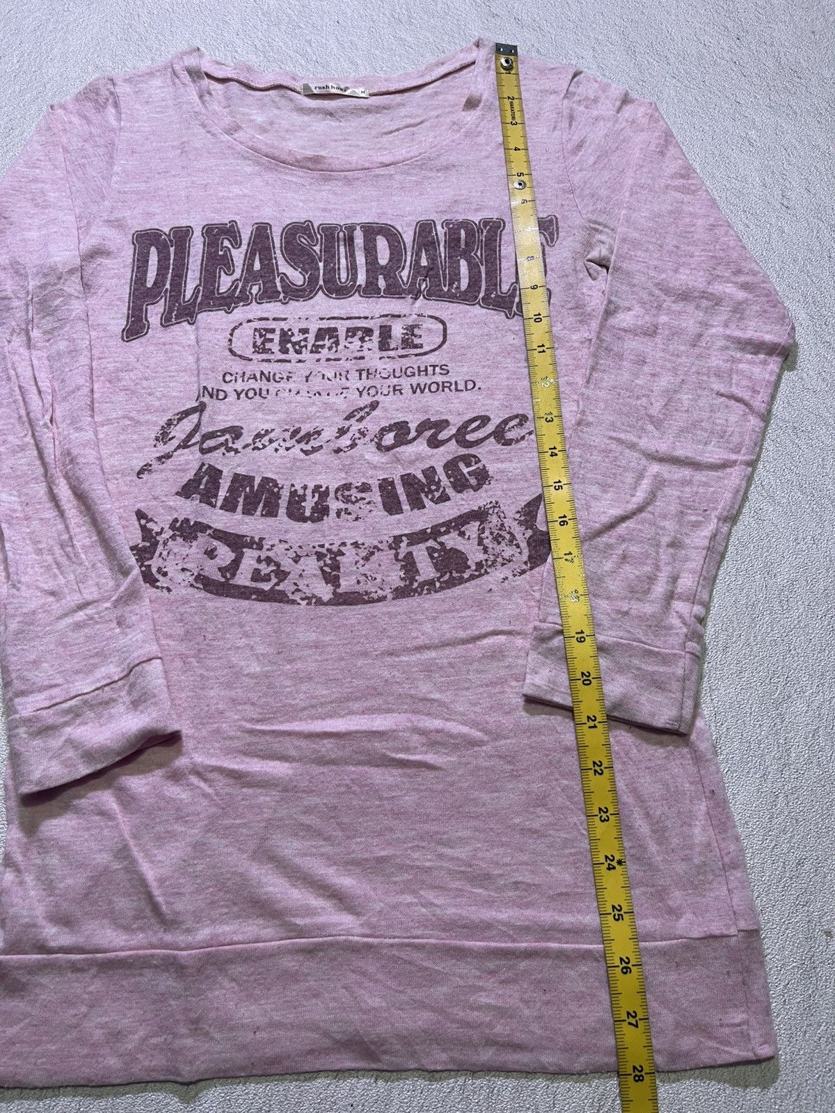 Hysteric Glamour Y2K RUSH HOUR long sleeve tshirt Size US M / EU 48-50 / 2 - 7 Thumbnail