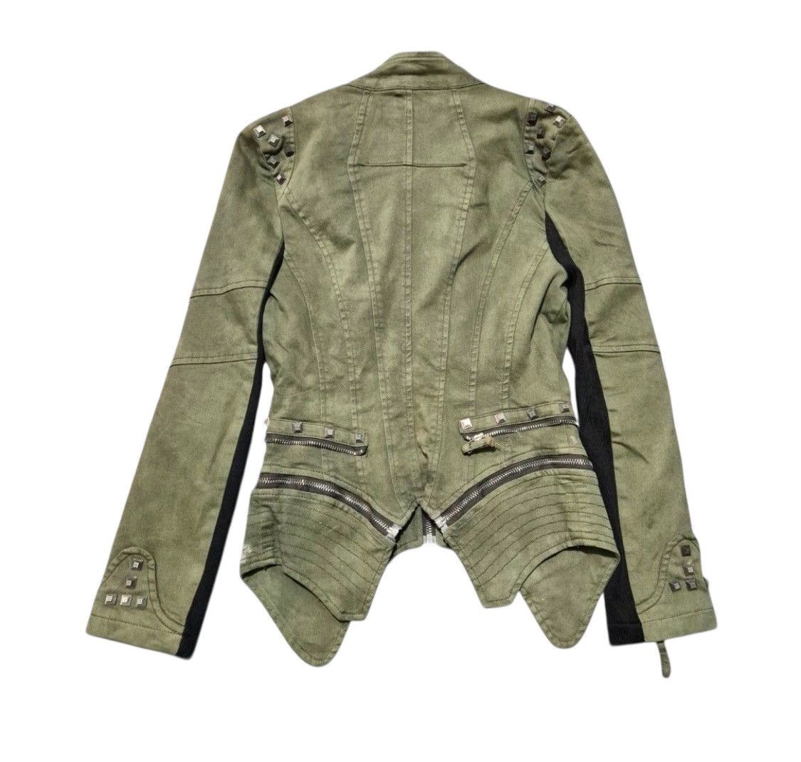Le Grande Bleu (L.G.B.) Shalang studded Y2K jacket Size US M / EU 48-50 / 2 - 2 Thumbnail