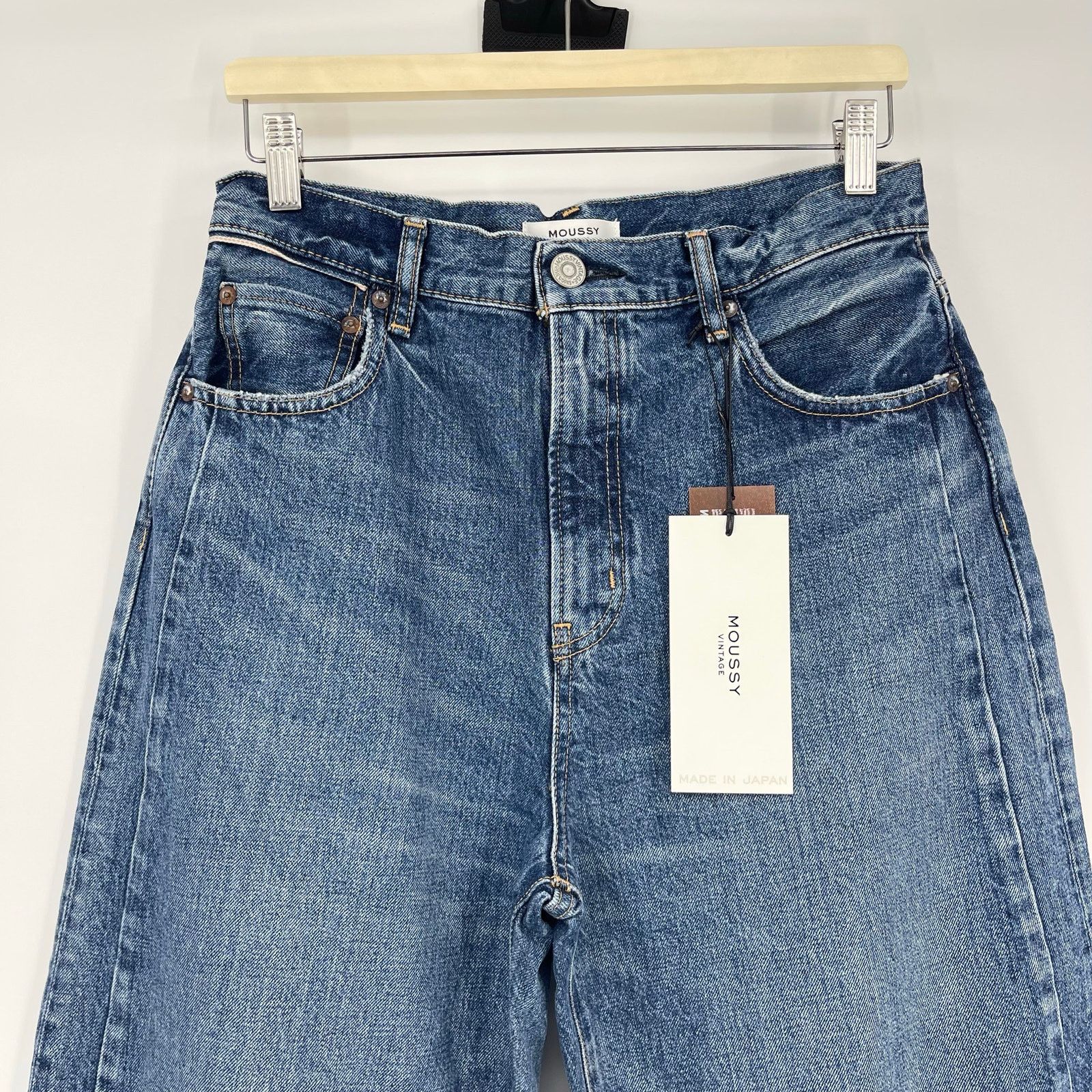MOUSSY Moussy Vintage | NWT MV Dunkirk Round Cropped Jeans 28 Size 28" / US 6 / IT 42 - 8 Thumbnail