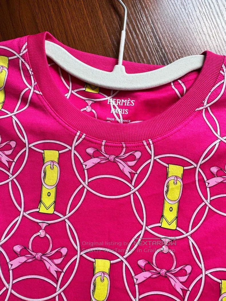 Hermes Hermes Pink pig nose dress Size XXS / US 00 / IT 34 - 6 Thumbnail