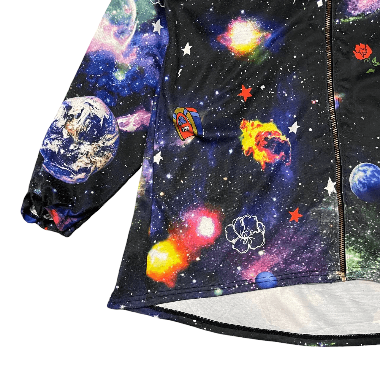 Japanese Brand Vintage Scolar All Over Print Zipper Jacket Size M / US 6-8 / IT 42-44 - 3 Thumbnail