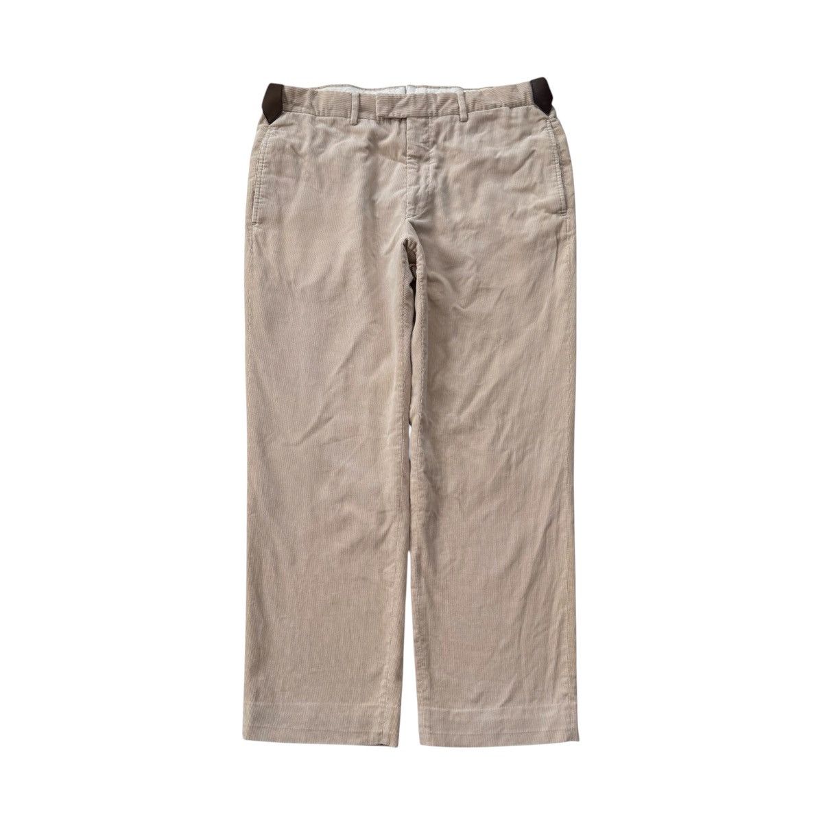 Hermes Hermes vintage wide-leg corduroy trousers. Size US 34 / EU 50 - 1 Thumbnail