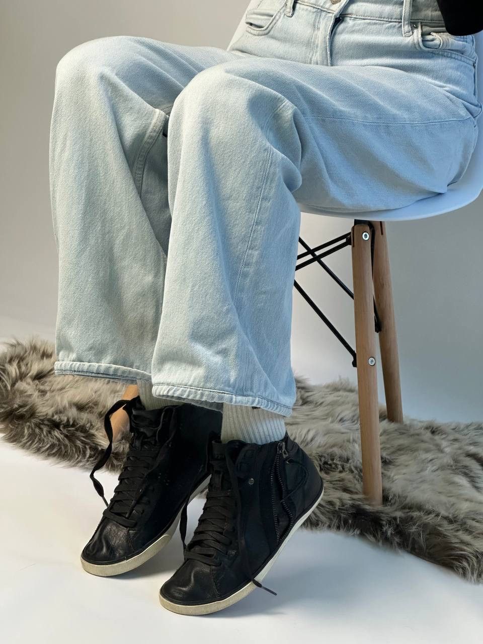 Diesel × Vintage Crazy Leather Diesel Shoes Avant Garde Size US 7 / IT 37 - 1 Thumbnail