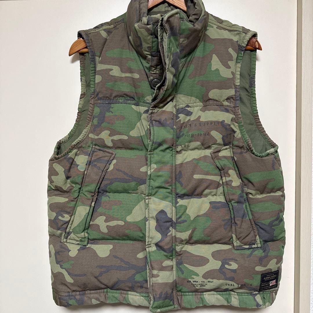 Denim & Supply Ralph Lauren Ralph Lauren Denim Supply Camouflage Vest Size US S / EU 44-46 / 1 - 1 Thumbnail