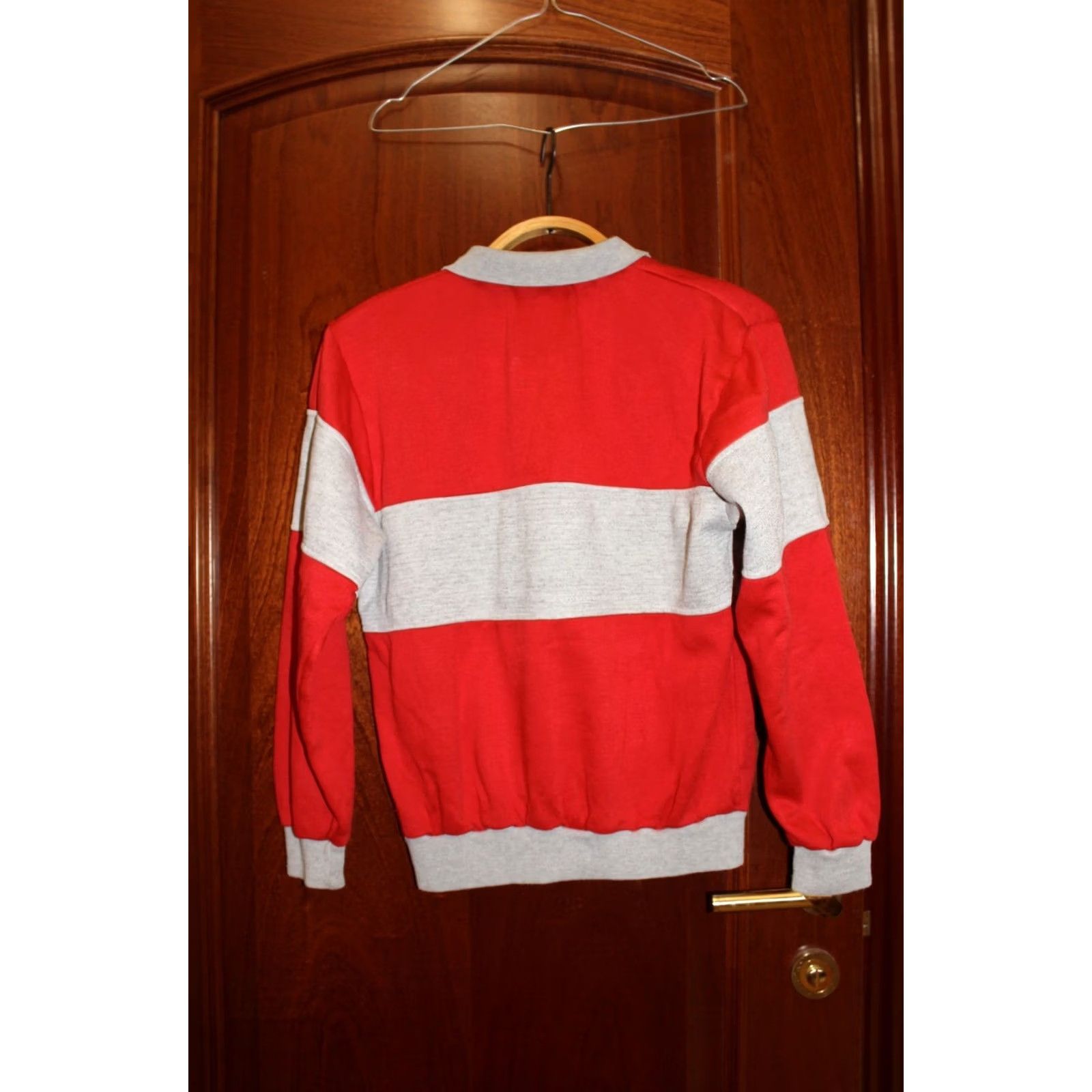 Fred Perry VINTAGE Fred Perry Red Top Sweater Jumper - Size M Mens Pullover Polo Style Red Top sweatshirt Size US M / EU 48-50 / 2 - 4 Thumbnail