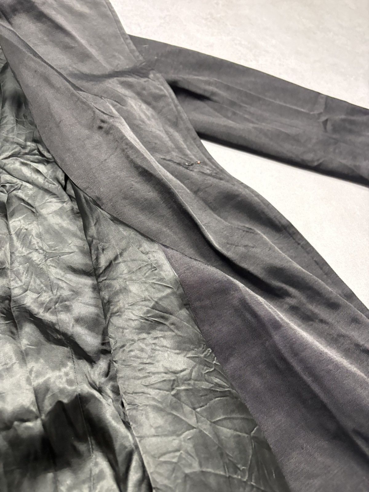 Armani Exchange Vintage 00s Armani Exchange Double Breasted Long Coat 90s Size M / US 6-8 / IT 42-44 - 22 Thumbnail