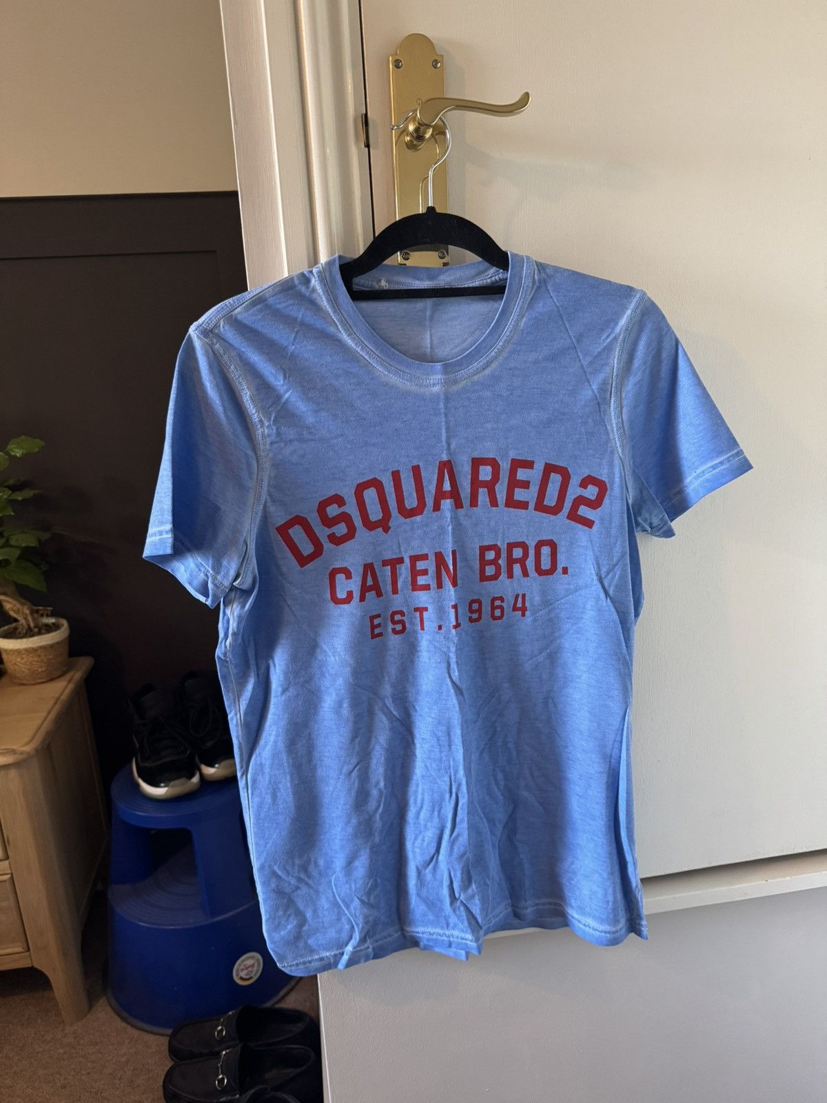 Dsquared2 Dsquared2 blue t shirt size medium Size US M / EU 48-50 / 2 - 1 Thumbnail