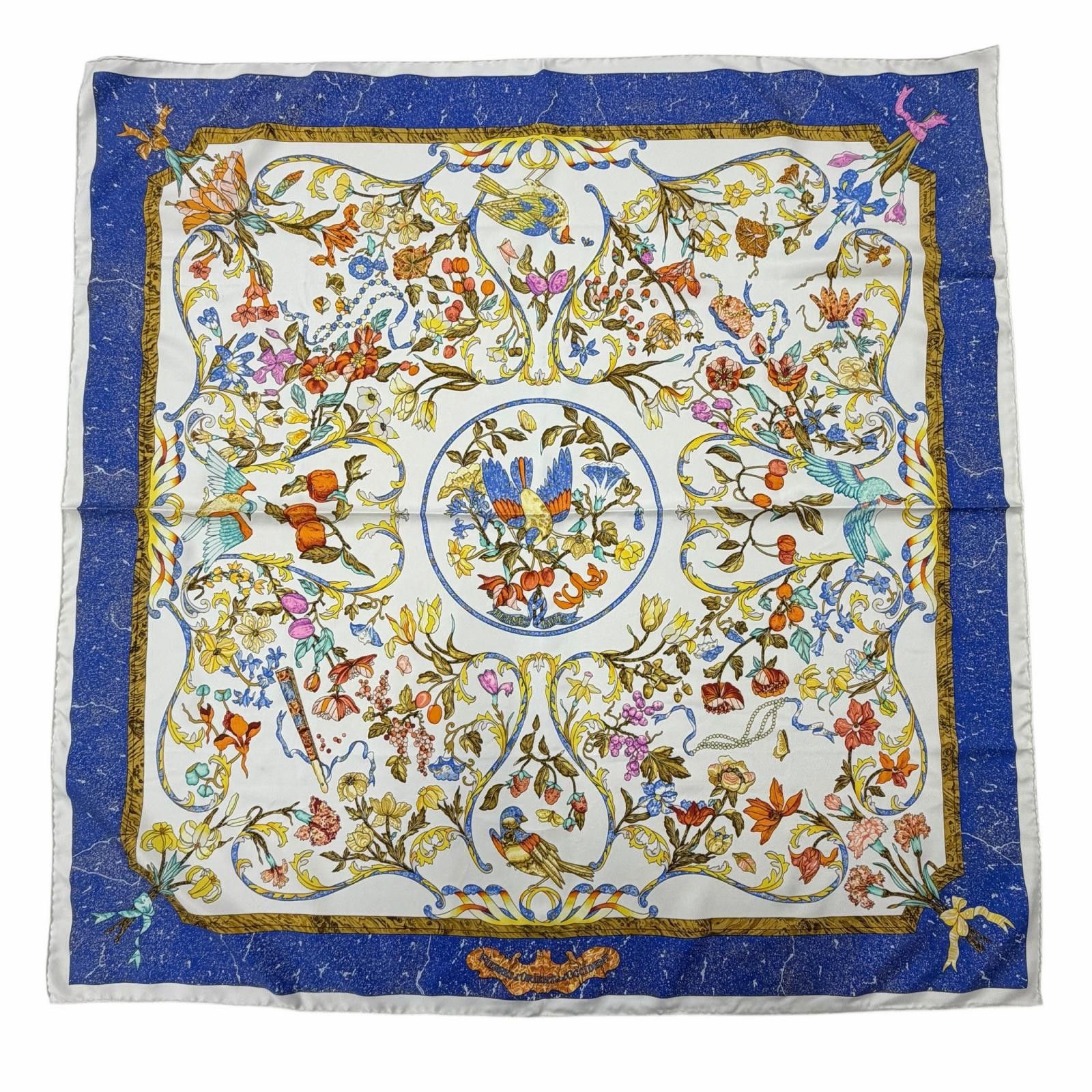 Hermes Hermes Hermes Pierres d'Orient et d'Occident Silk Scarf Textile Scarf DUTY FREE for USA Size ONE SIZE - 1 Thumbnail