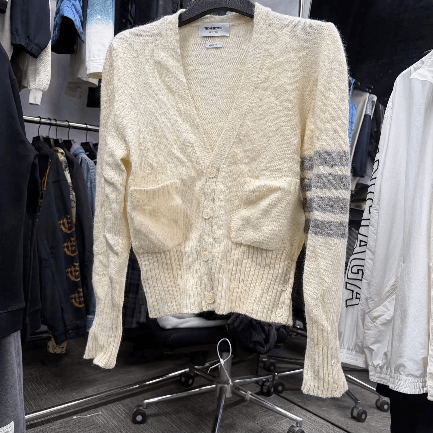 Thom Browne Thom Browne Wool Brown Sweater s Men Size US S / EU 44-46 / 1 - 1 Thumbnail