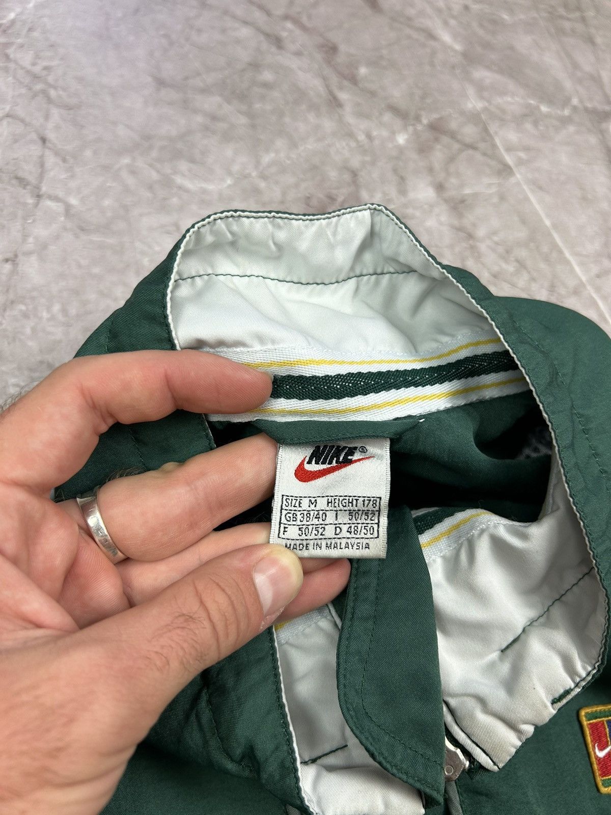 Nike × Vintage Vintage Nike Challenge Court Jacket Size M Size US M / EU 48-50 / 2 - 6 Thumbnail