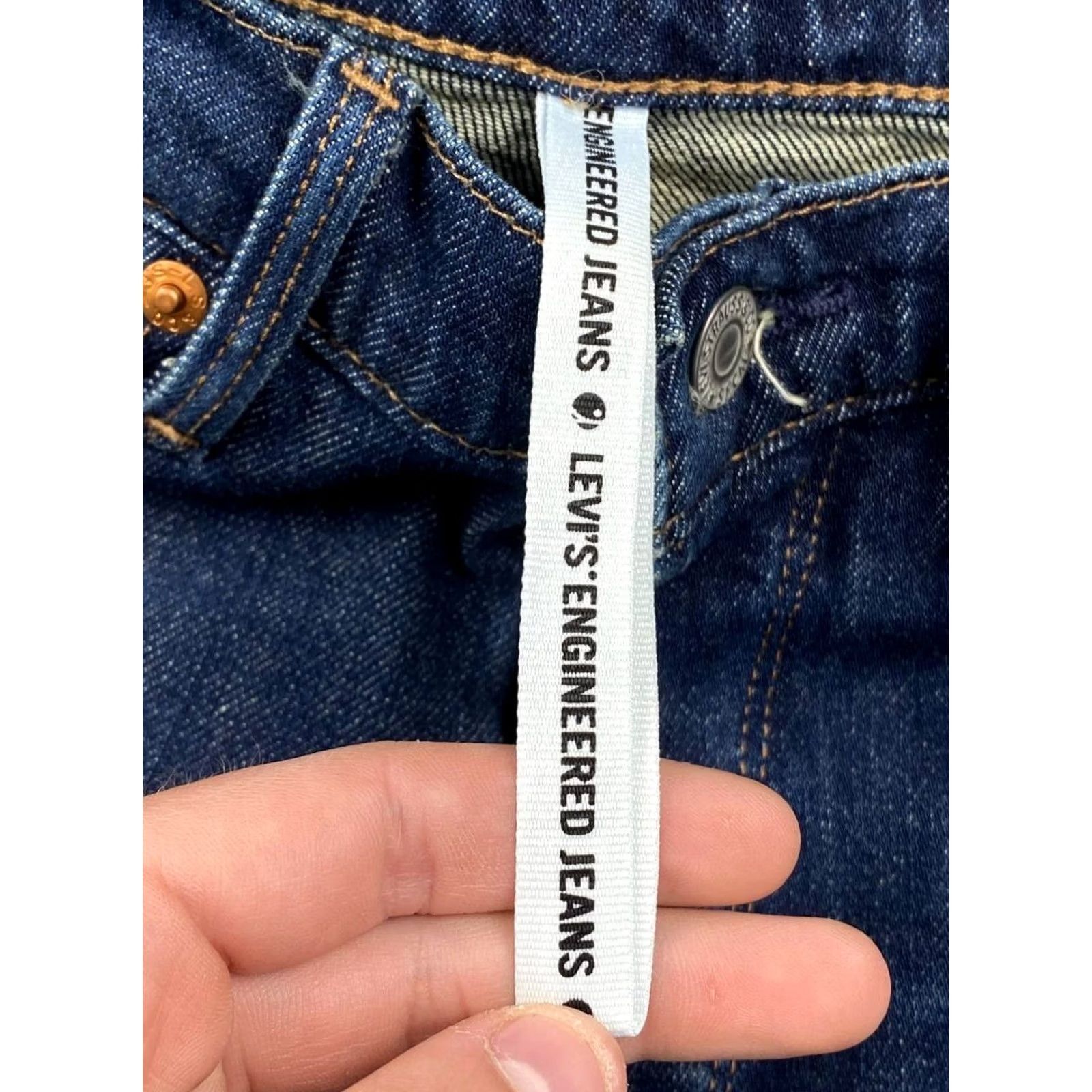 Levi's VINTAGE Levi's LEJ 512 Engineered Twisted Denim Jeans Mens Size 30x32 Japan Size US 30 / EU 46 - 7 Thumbnail