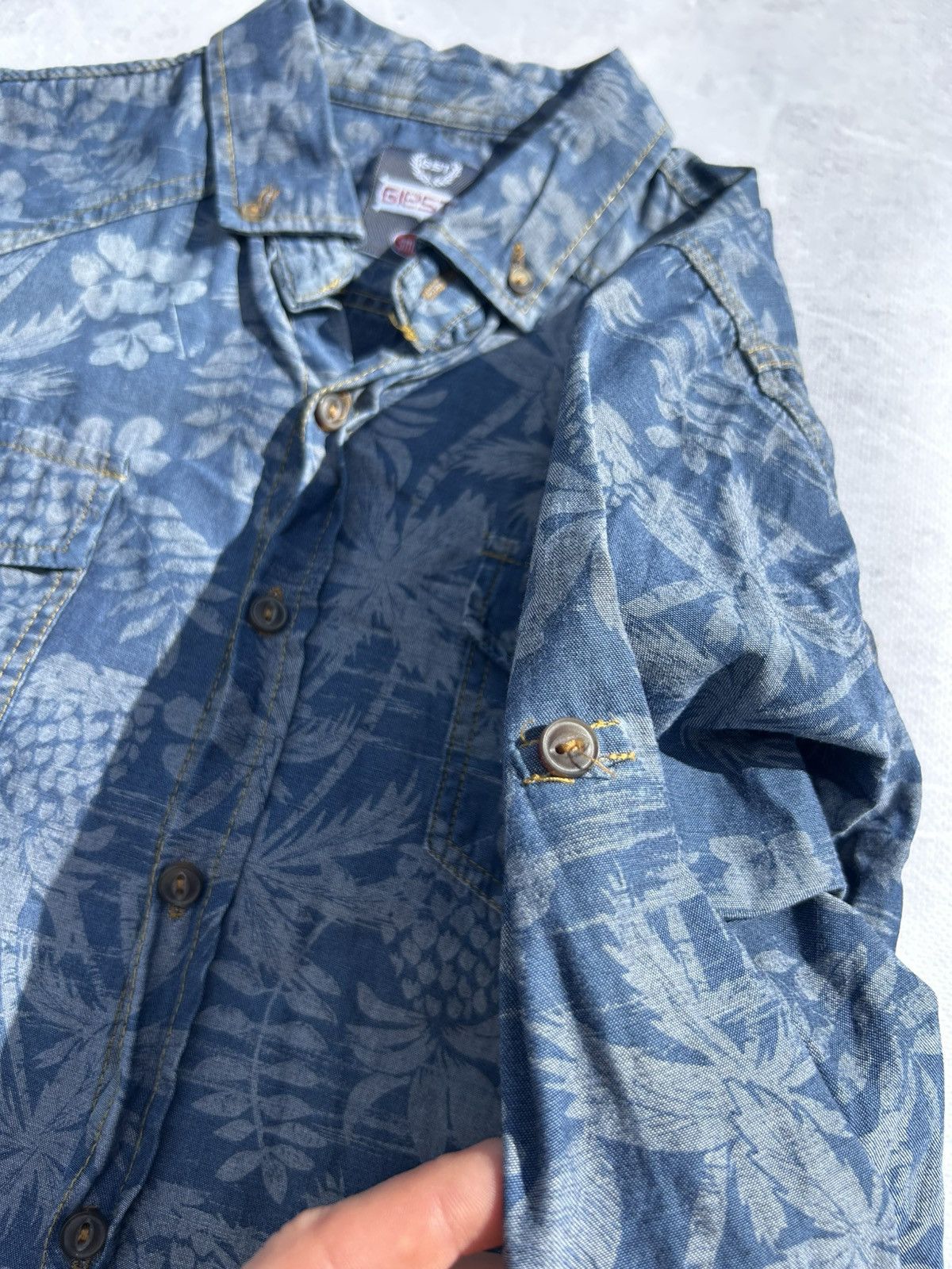 Other Giesto Fashion Shirt Palm Tree Print Design Old Money Size S Size US S / EU 44-46 / 1 - 6 Thumbnail