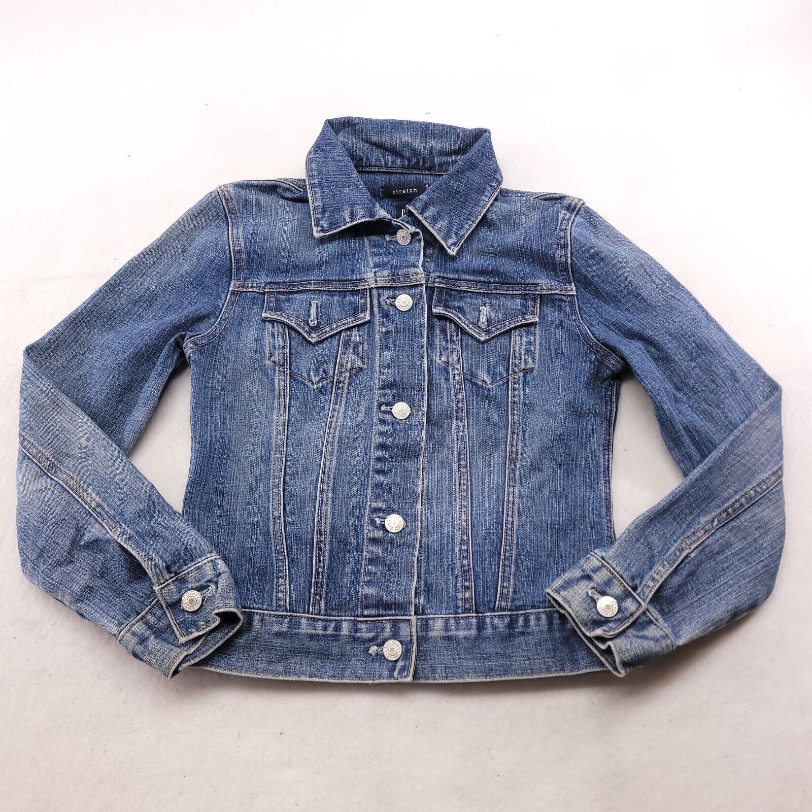 Gap Gap Casual Denim Long Sleeve Jacket Womens Size XS Blue Size XS / US 0-2 / IT 36-38 - 2 Thumbnail