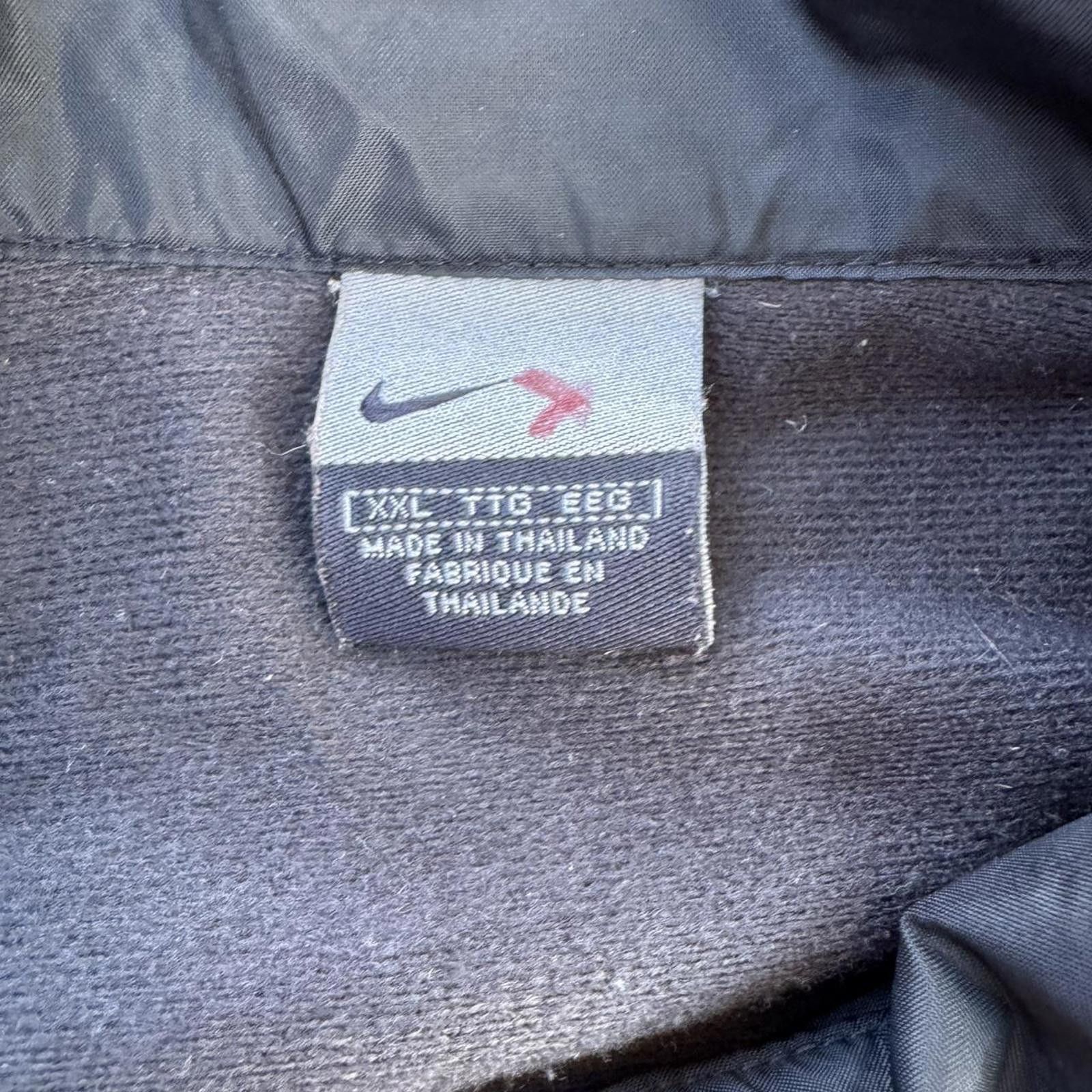 Nike Vintage Black Nike windbreaker jacket Size US XXL / EU 58 / 5 - 3 Thumbnail