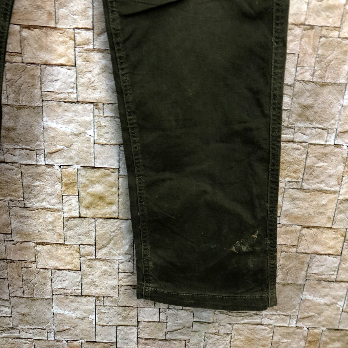 Japanese Brand Genide japan Green utility tactical Cargo Pants #A590 Size US 35 - 12 Thumbnail