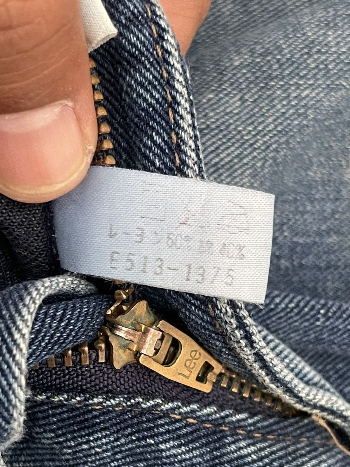 Lee Vintage Lee Riders Distressed Denim Size US 30 / EU 46 - 8 Thumbnail