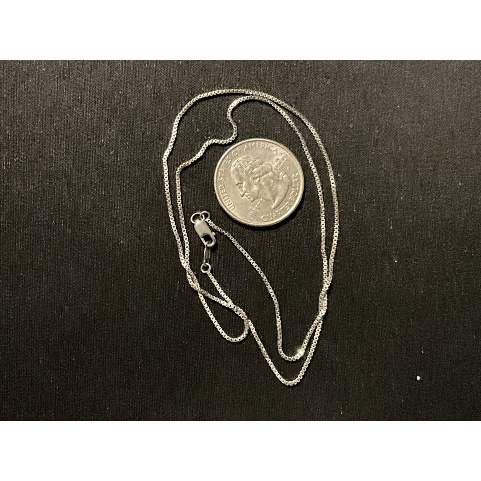 Other 925 18in Silver Box Chain Necklace Size ONE SIZE - 5 Thumbnail
