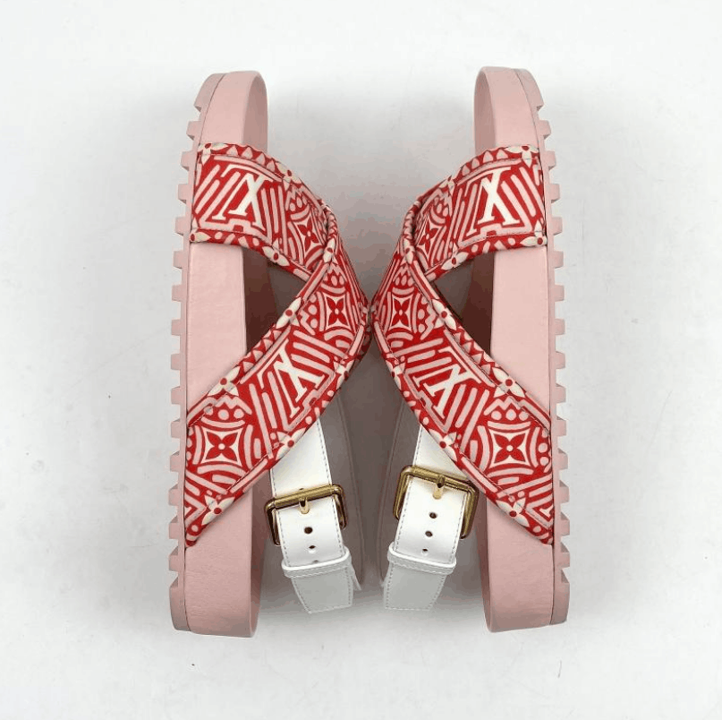 Louis Vuitton Louis Vuitton One-Strap Flat Sandals Size US 12 / IT 42 - 7 Thumbnail