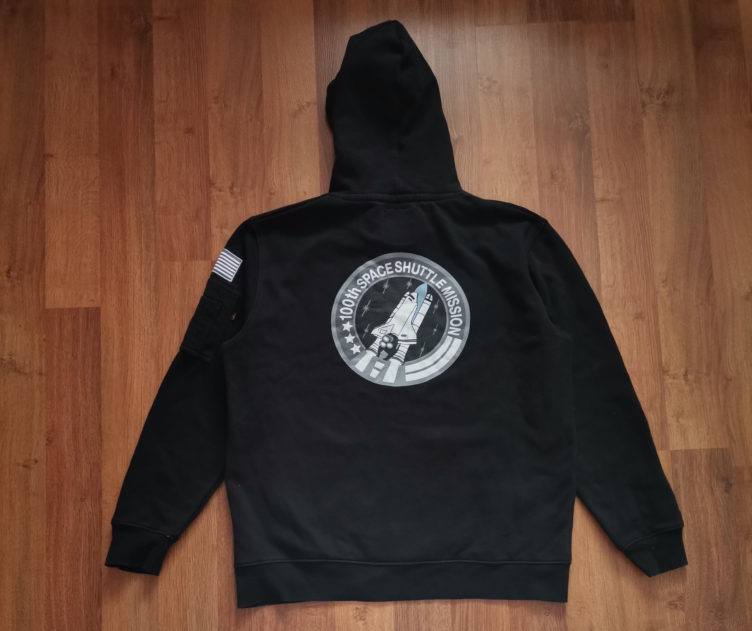 Alpha Industries Alpha Industries NASA Hoodie Size US XXL / EU 58 / 5 - 5 Thumbnail
