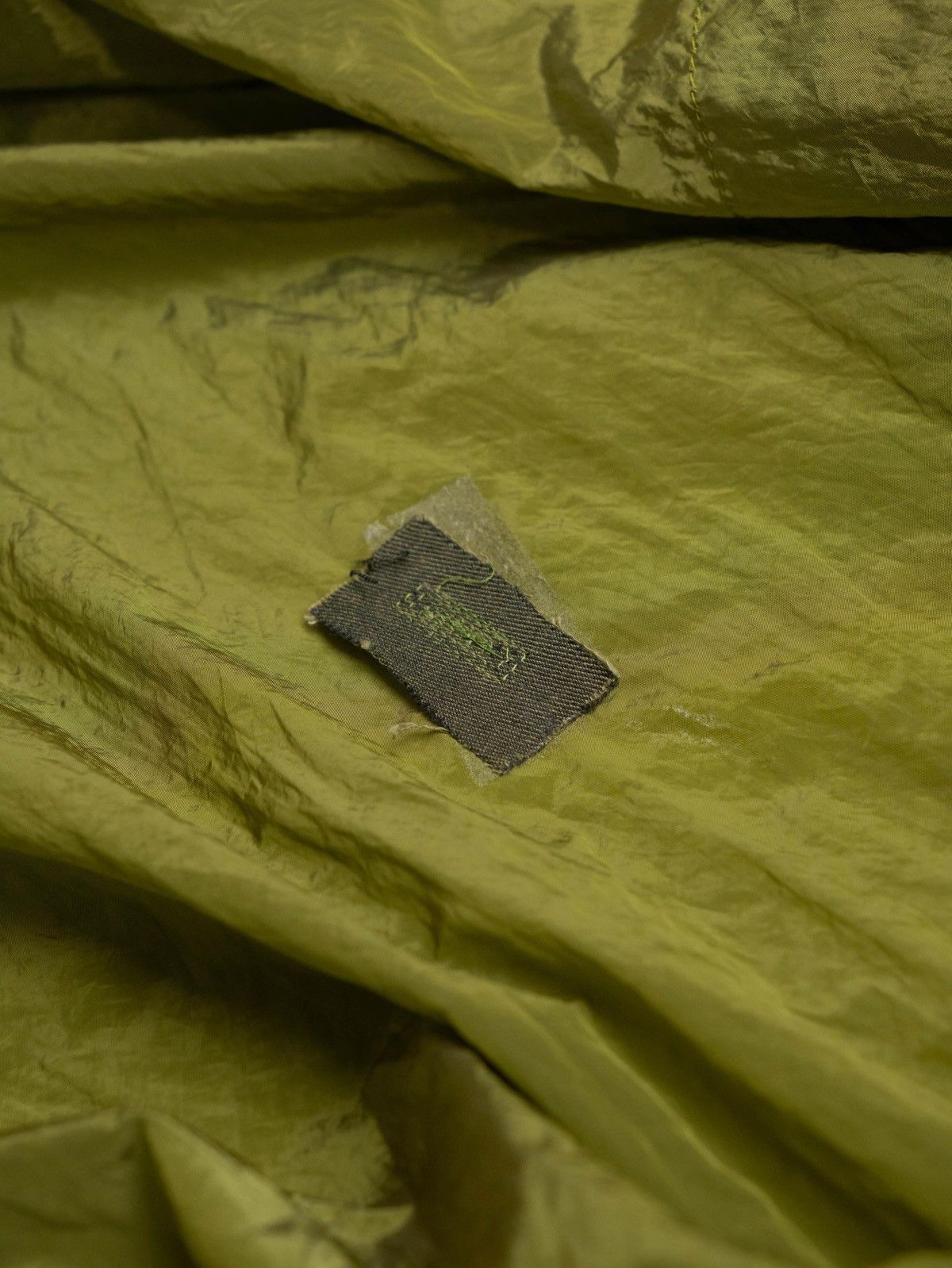 Stone Island Stone Island ss2015 Green nylon metal overshirt Size US S / EU 44-46 / 1 - 7 Thumbnail